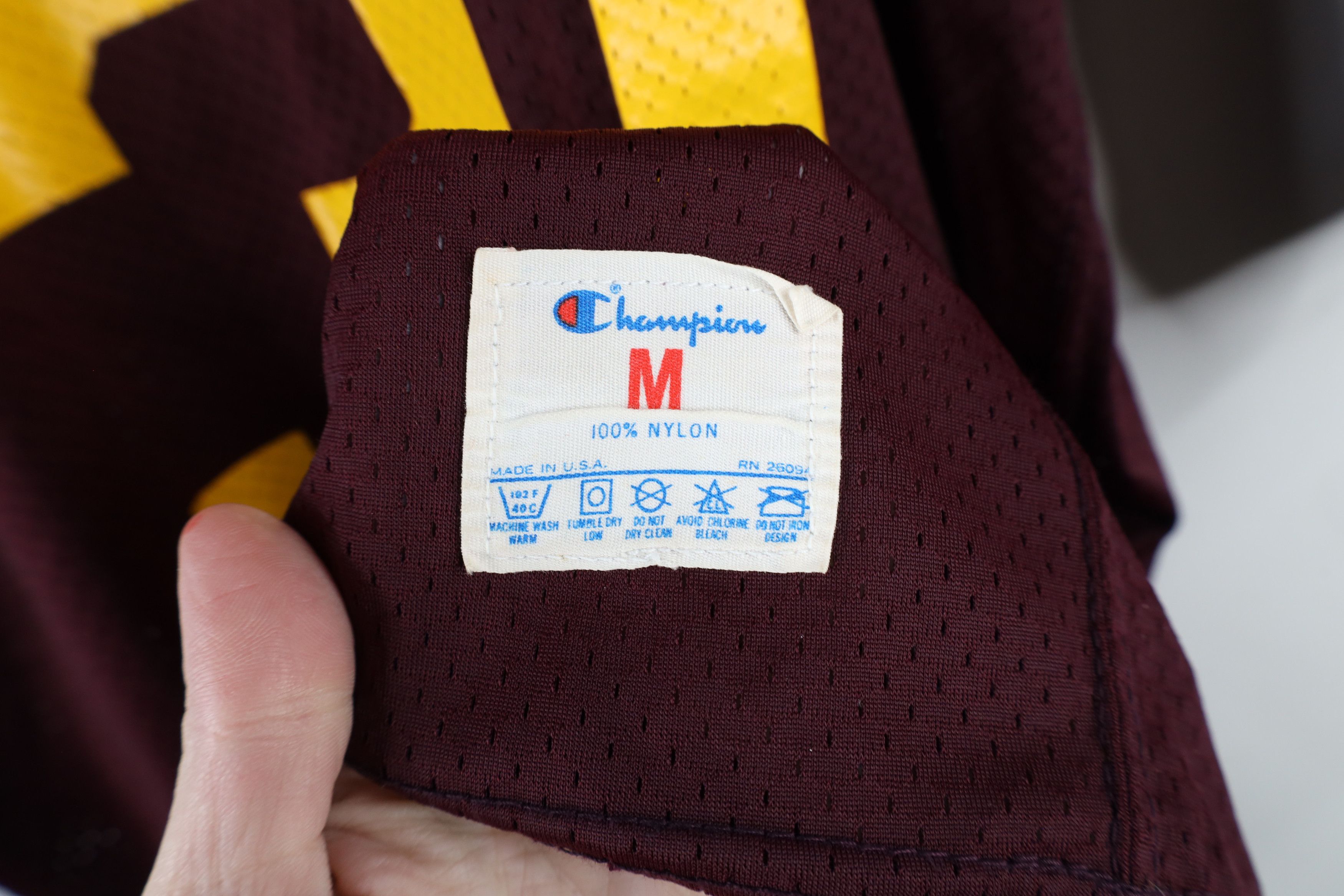 Champion × Vintage Vintage 80s Champion Michigan University Football Jersey US Size US M / EU 48-50 / 2 - 8 Thumbnail