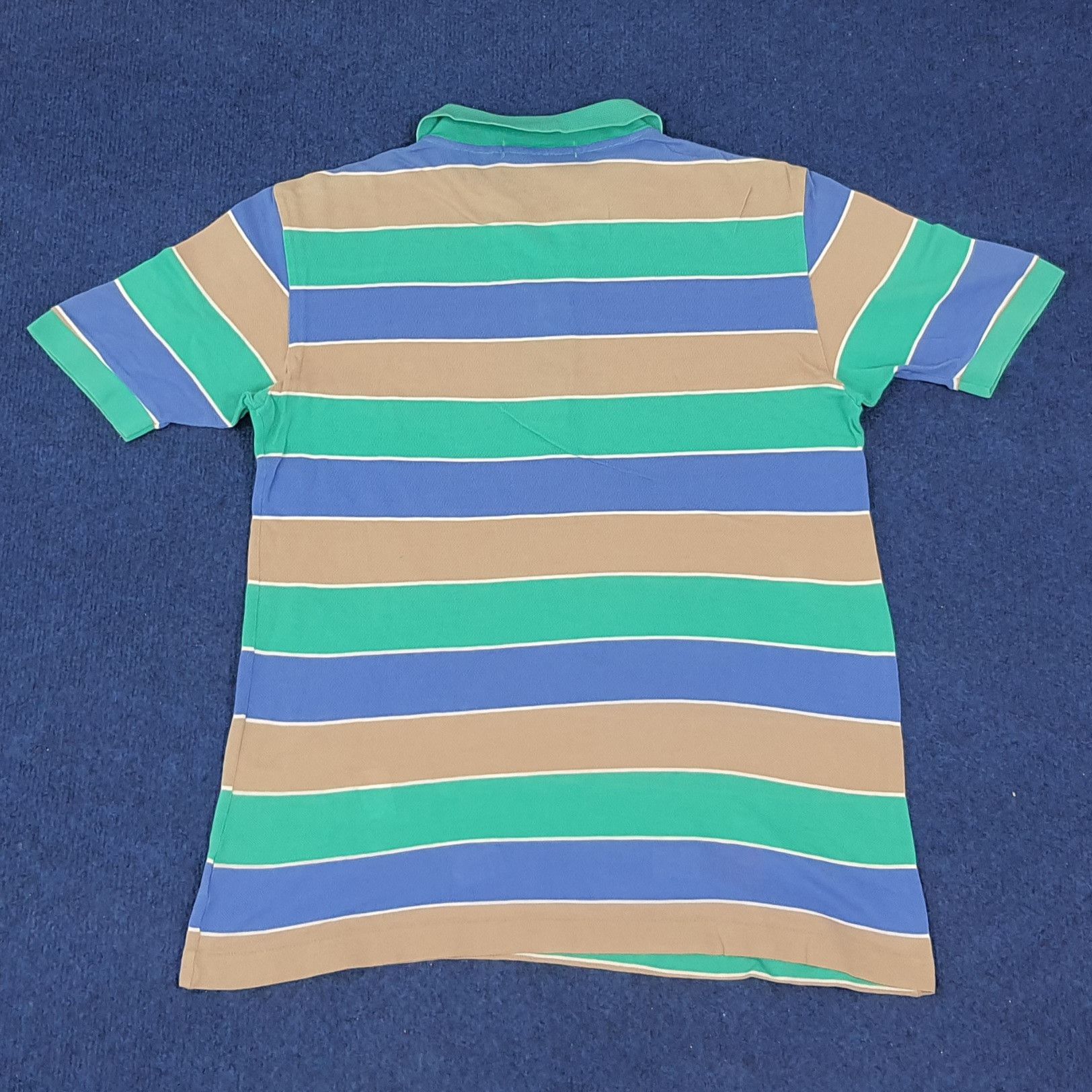 Vintage Vintage Givenchy Paris Striped Designer Polo Shirt Size US S / EU 44-46 / 1 - 4 Thumbnail