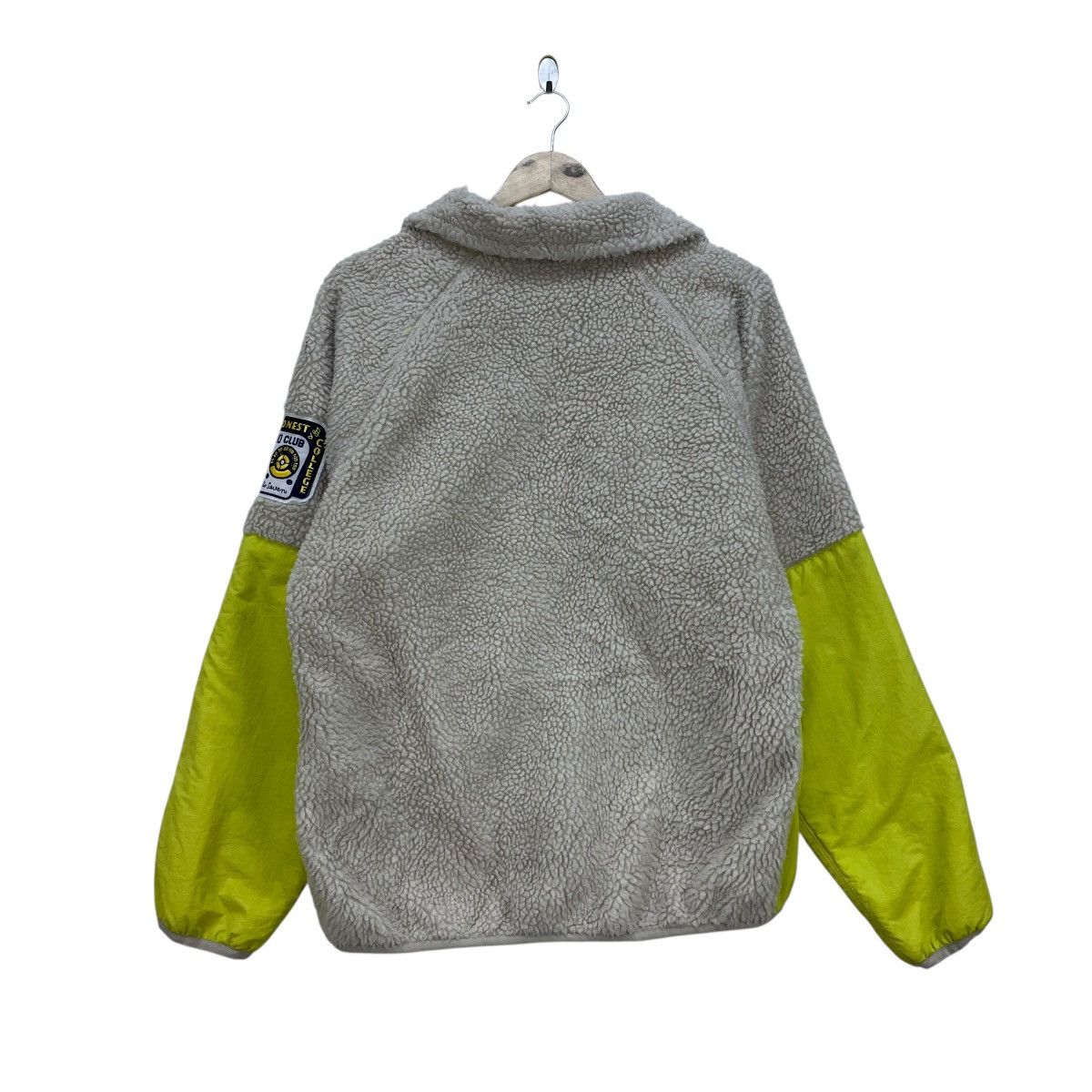 Mountain Research 💥Vintage Honest By StudioSeven Cream Fleece Deep Pile Jacke Size US M / EU 48-50 / 2 - 2 Thumbnail