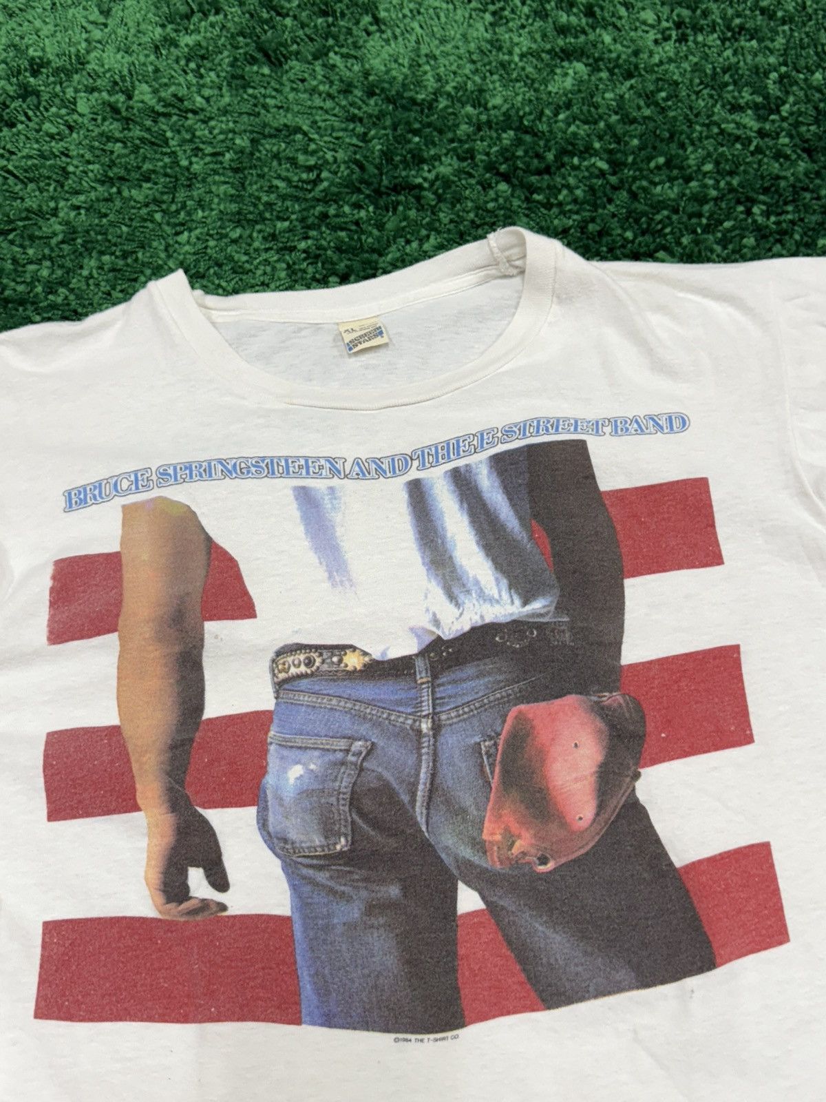 Vintage RARE 1984 Bruce Springsteen Born In The USA Tee XL Size US XL / EU 56 / 4 - 3 Thumbnail