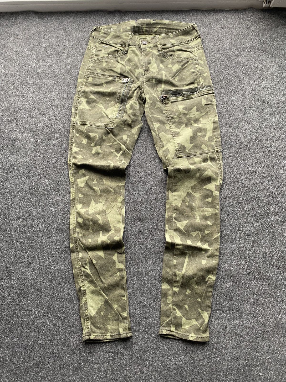 G-Star 🔥Opium Punk G Star Camo Cargo pants women 27 size rare Size 27" / US 4 / IT 40 - 1 Thumbnail