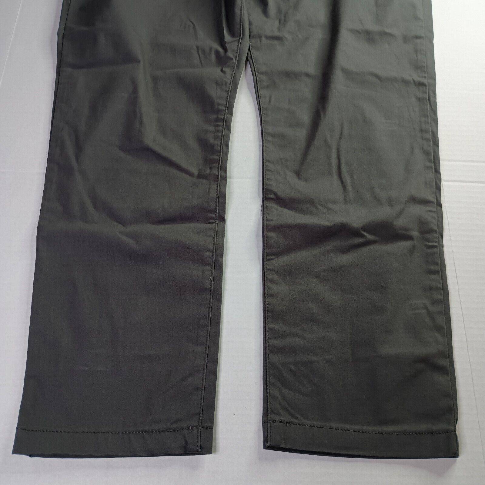 Lee Lee Chino Motion Flex Waistband Pants Men's 40x30 Gray Slim Size US 40 / EU 56 - 3 Thumbnail