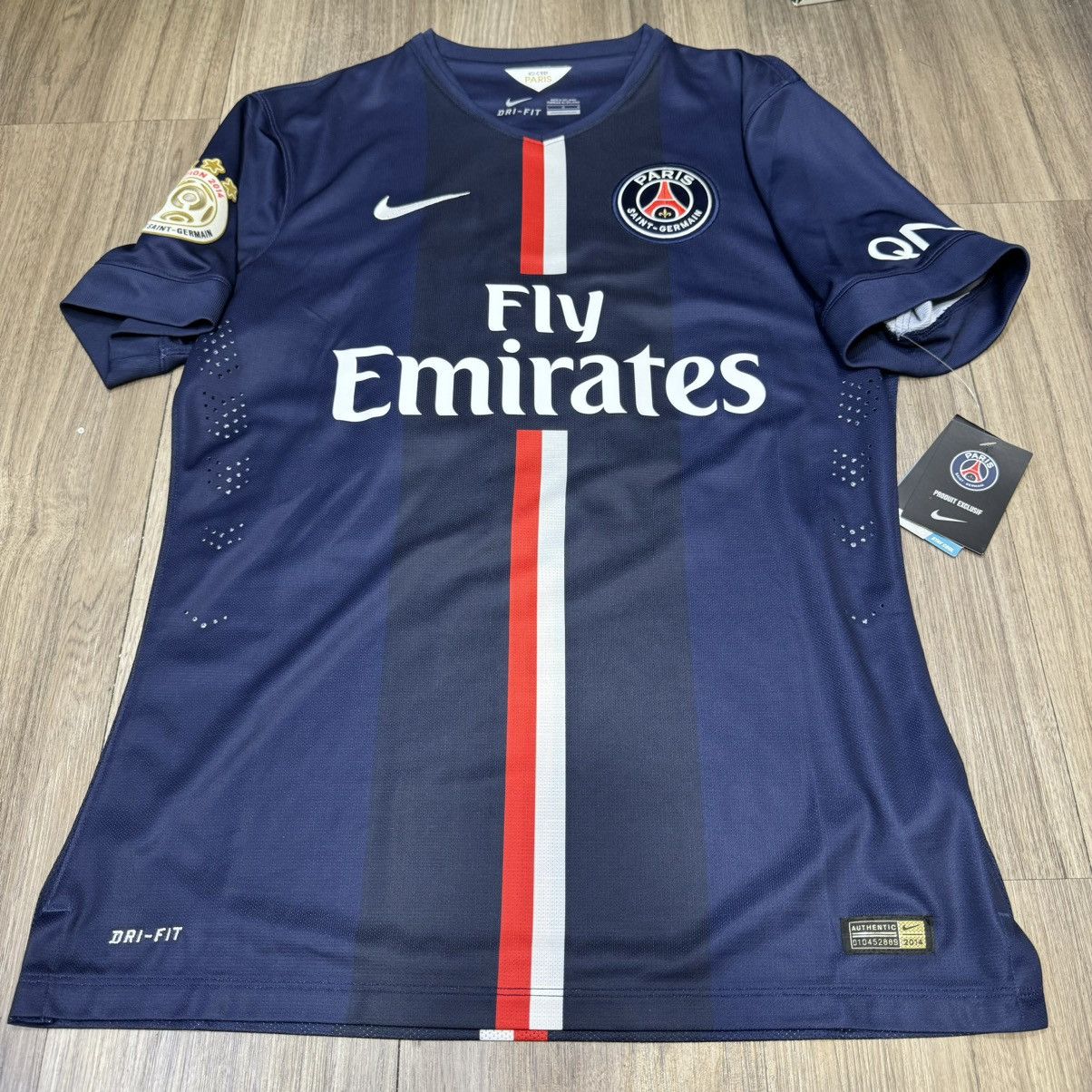 Nike × Sports Specialties PSG 14/15 player issue home shirt #10 Ibrahimovic(Bnwt) Size US L / EU 52-54 / 3 - 1 Thumbnail