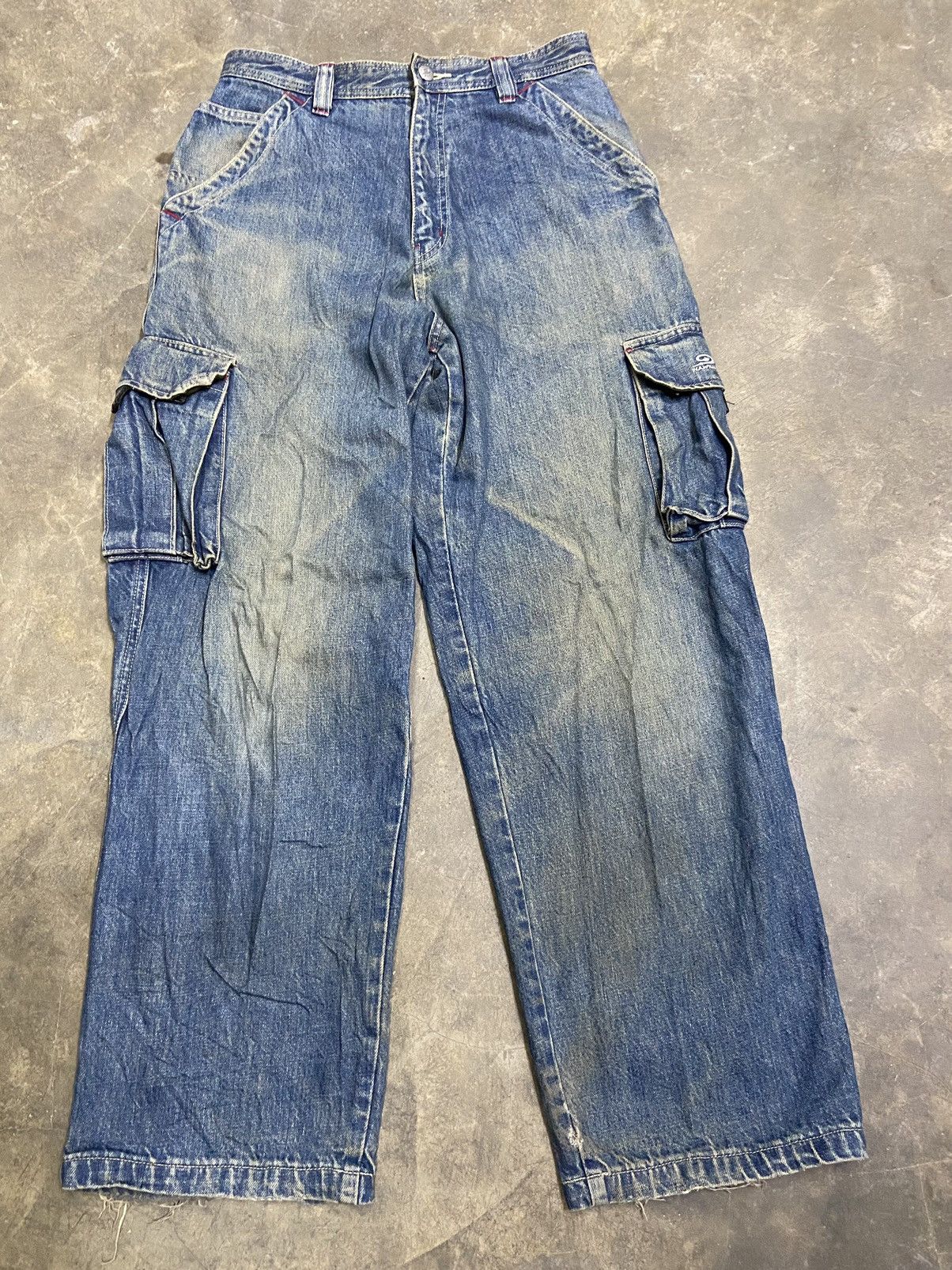 Japanese Brand 🔥 Vintage y2k Piko baggy jeans cargo pants Size US 30 / EU 46 - 1 Thumbnail