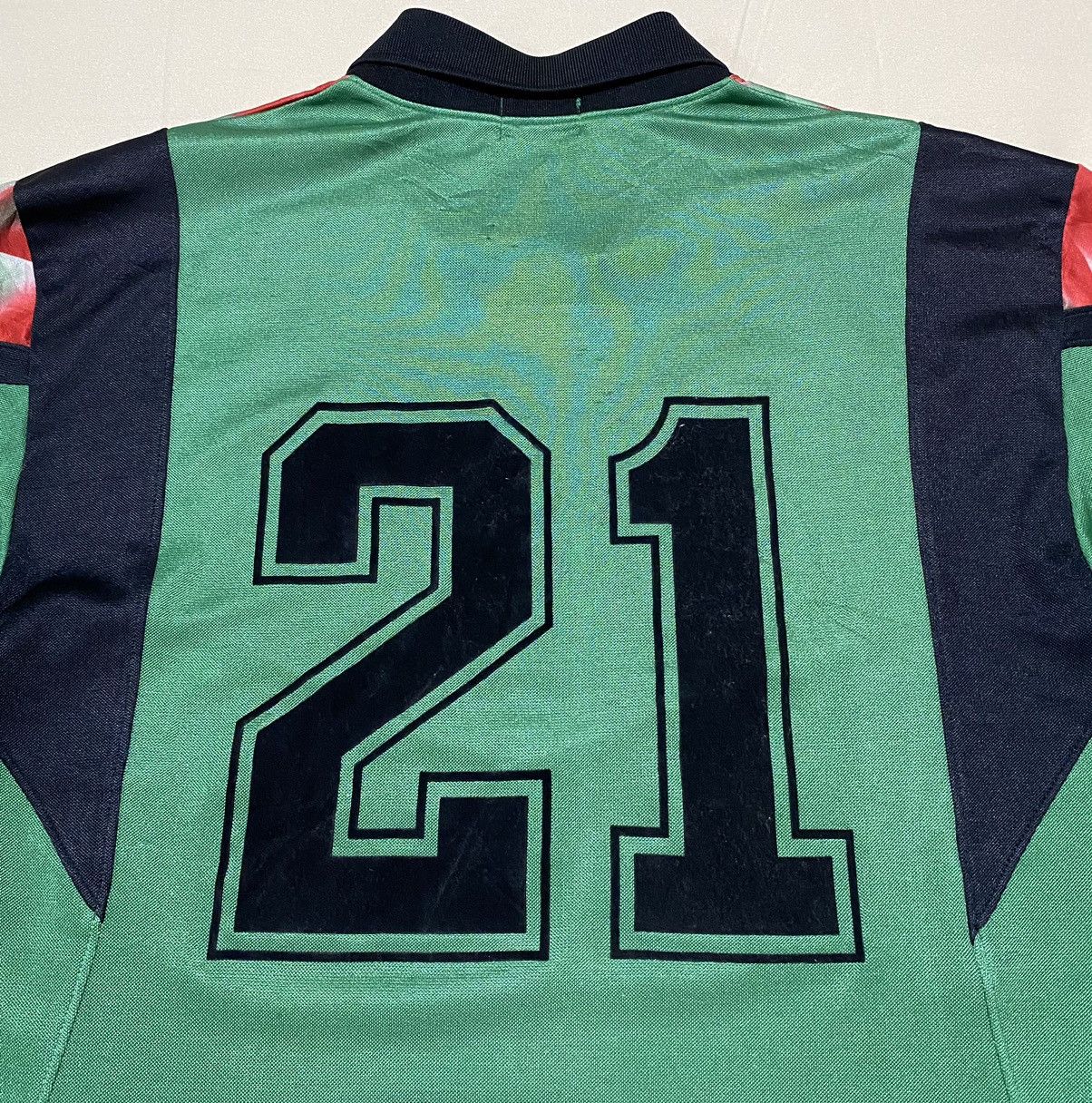 Asics × Vintage Vintage 90s Goalkeeper Asics Jersey Size US L / EU 52-54 / 3 - 6 Thumbnail