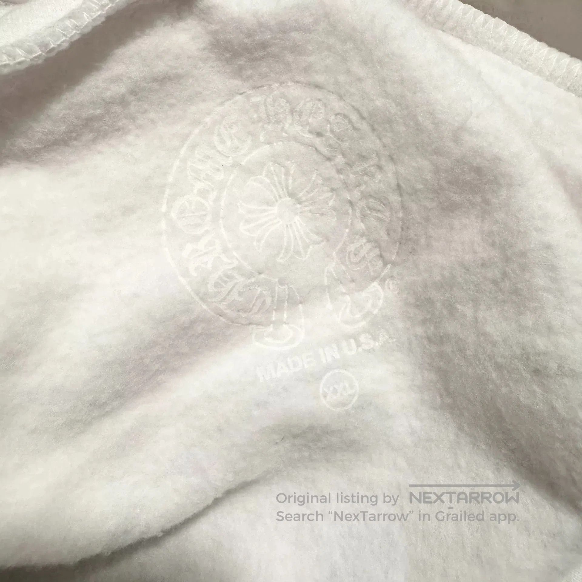 Chrome Hearts chrome hearts white hooded sweatshirt XXL. Size US XXL / EU 58 / 5 - 3 Thumbnail