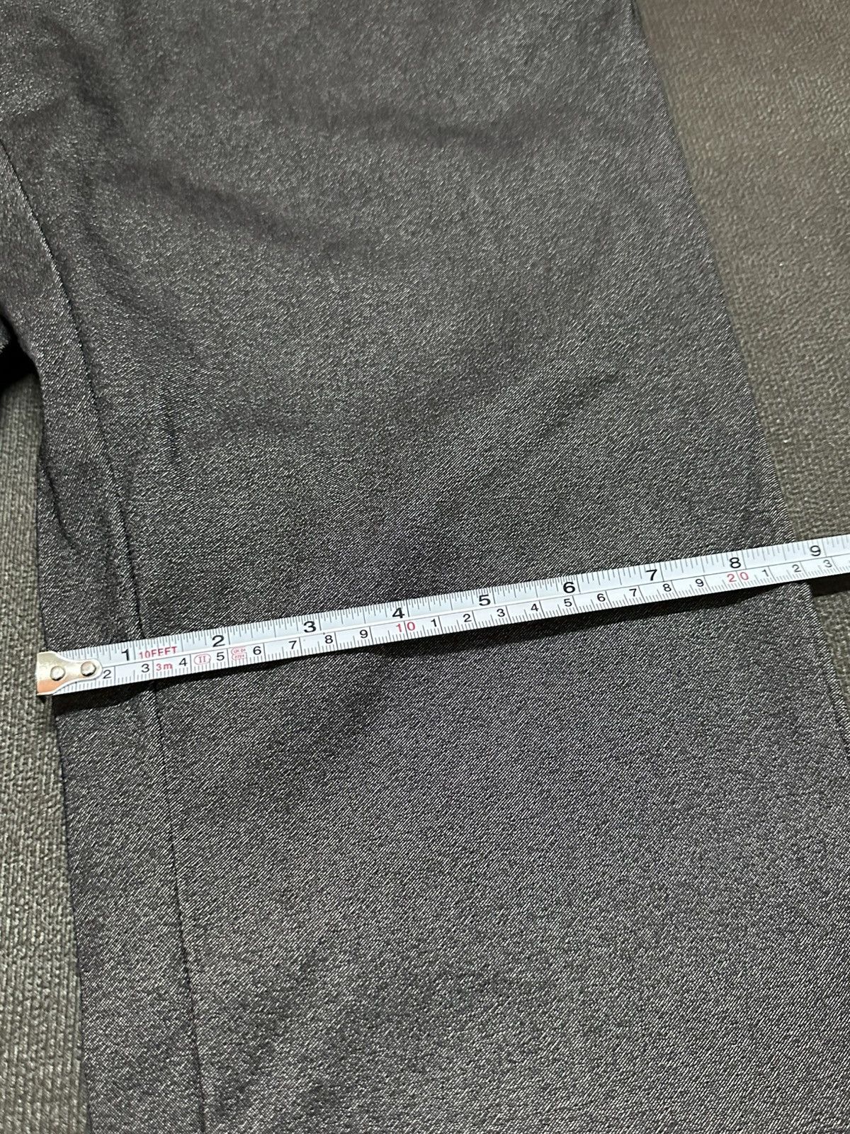 Japanese Brand × semanticdesign Semantic Design Gray Metallic Casual Pant Size US 33 - 8 Thumbnail