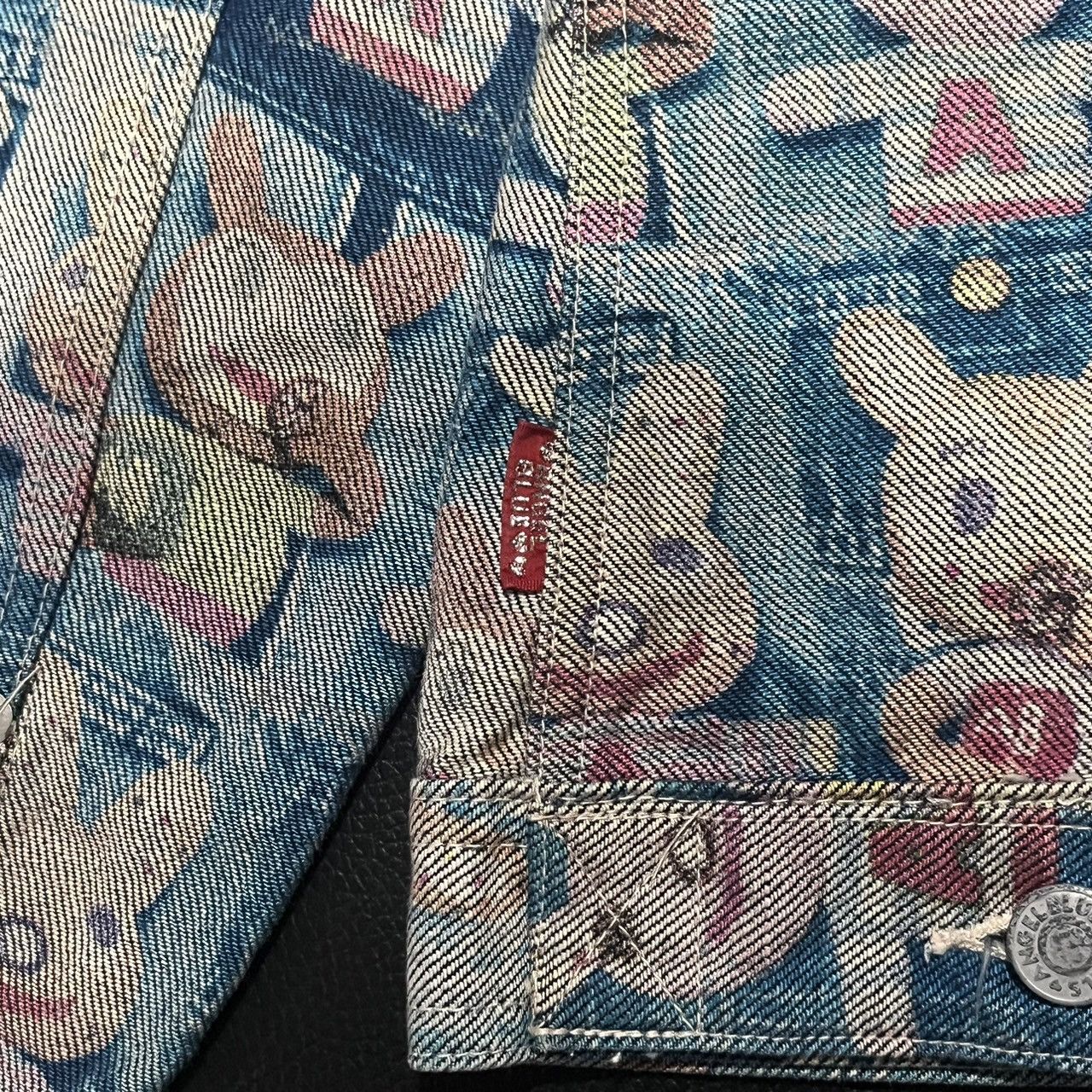 Angel Blue Vintage Angel Blue Self Potrait Mascots Denim Jacket Size M / US 6-8 / IT 42-44 - 7 Thumbnail