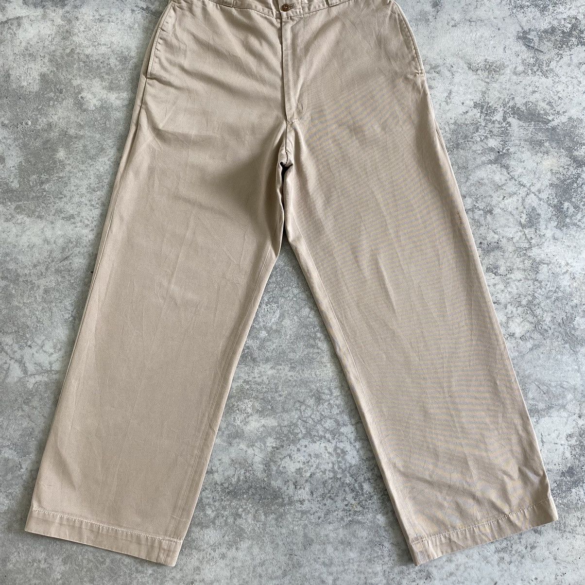 Buzz Rickson's VTG Buzz Rickson’s Made In Japan Baggy Chino Trousers Pants Size US 32 / EU 48 - 3 Thumbnail