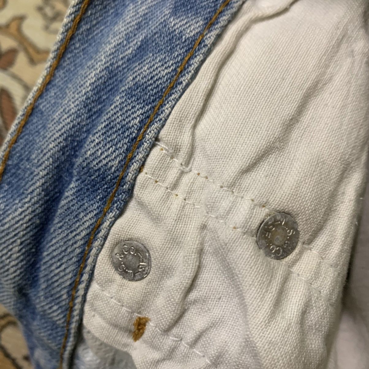 Levi's × Vintage VINTAGE 80s LEVIS USA Size US 28 / EU 44 - 15 Thumbnail