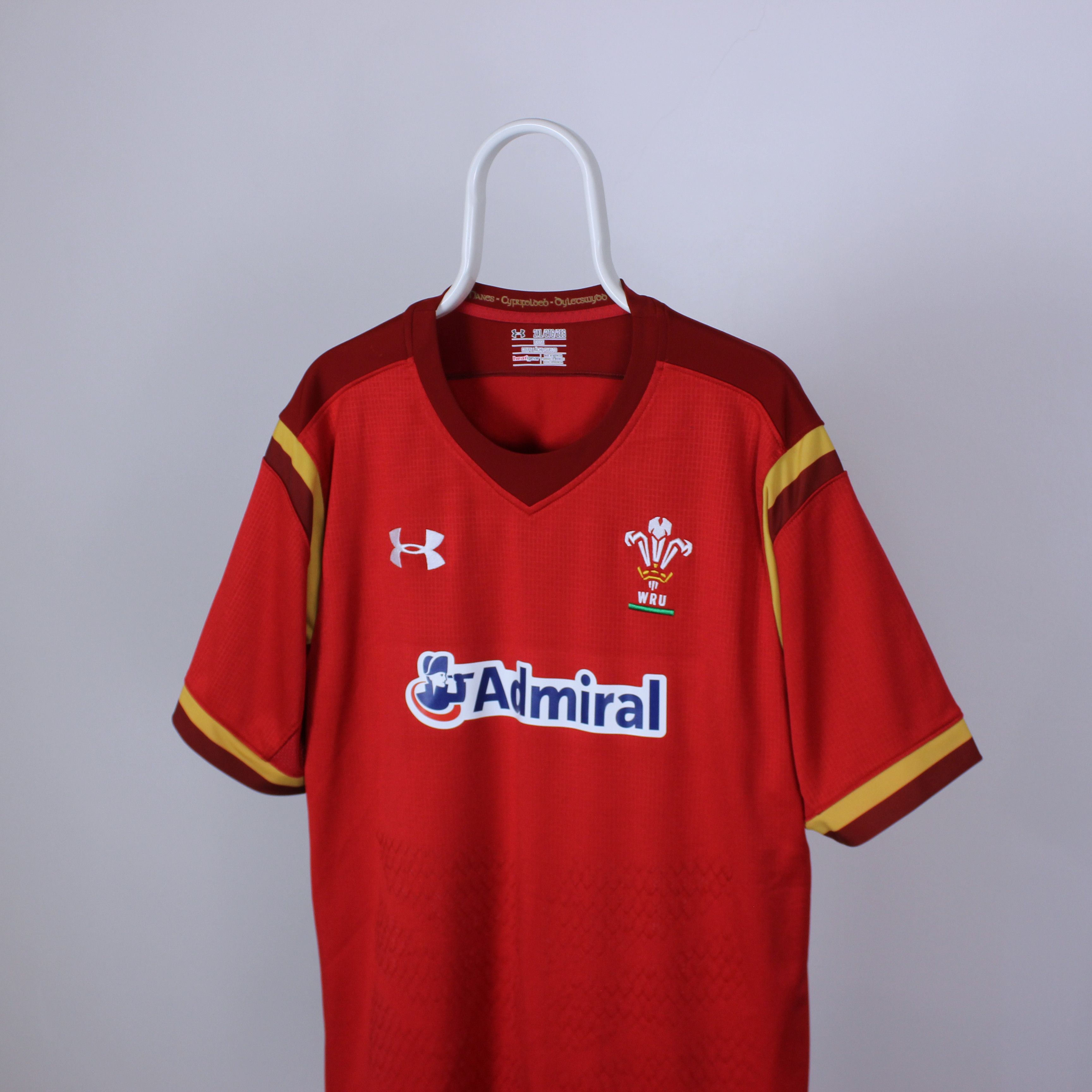 Under Armour jersey Wales Rugby WRU 2015 2016