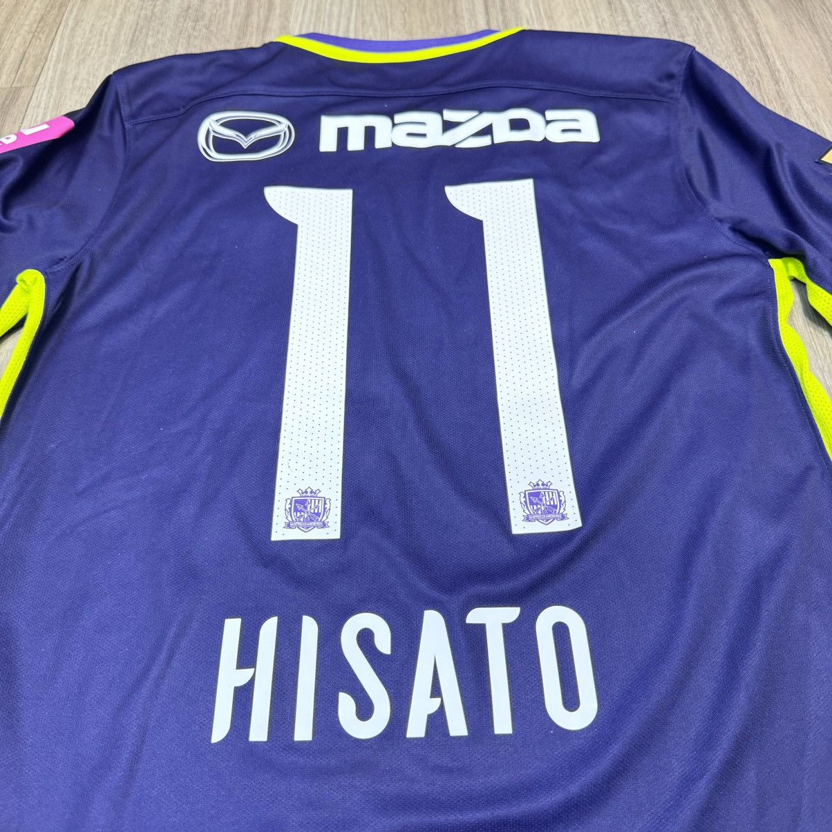 Japanese Brand × Nike Sanfrecce Hiroshima 2016 home shirt #11 Hisato Size US S / EU 44-46 / 1 - 4 Thumbnail