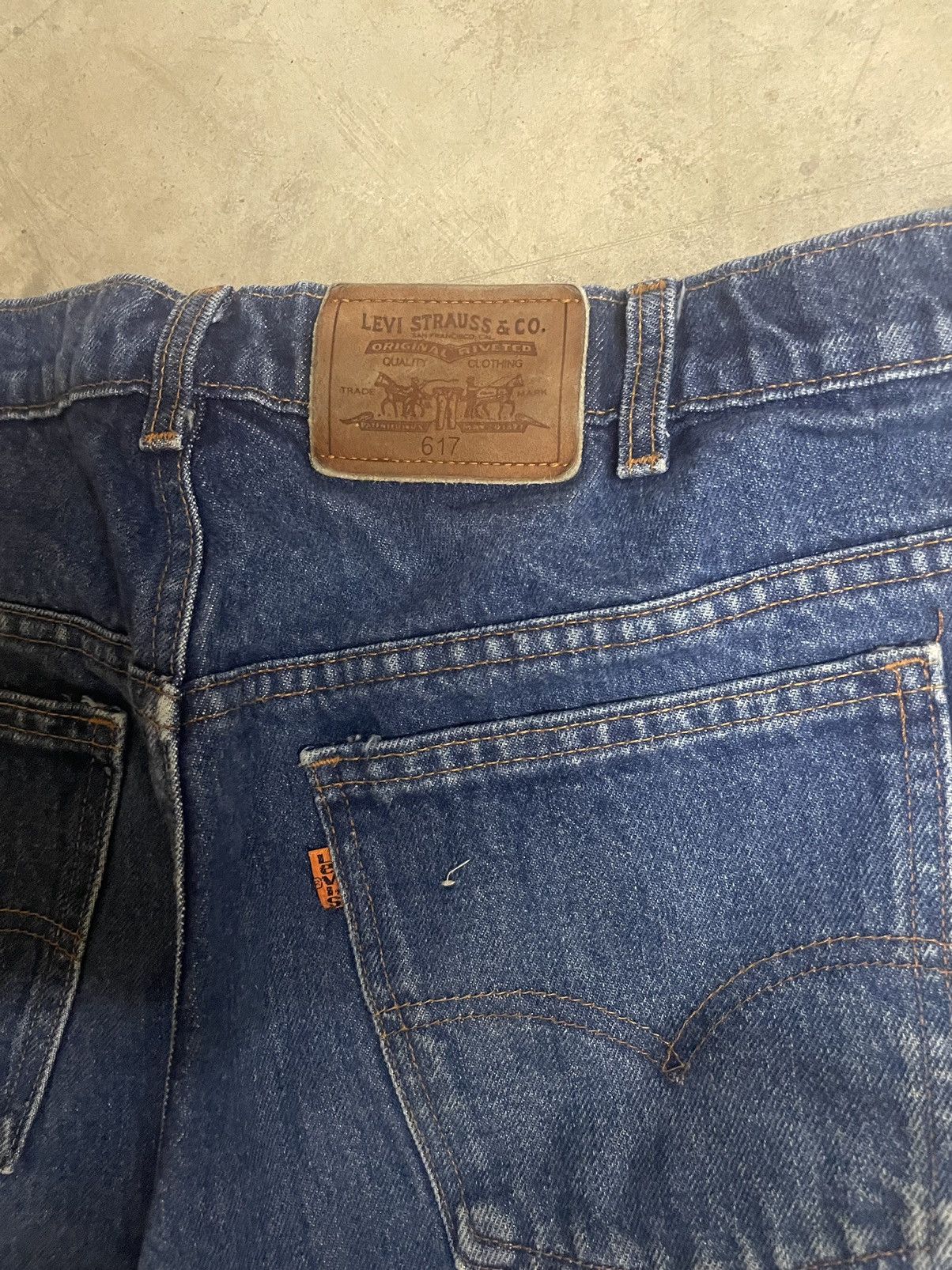 Vintage Vintage Levis Orange Tab Made in Canada Denim Jeans Size US 36 / EU 52 - 5 Thumbnail