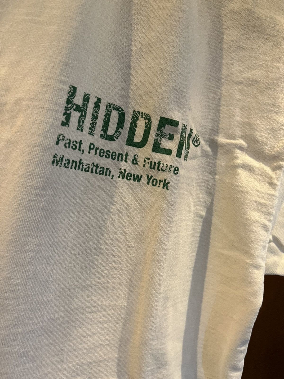 HIDDEN Hidden green paisley tee Size US S / EU 44-46 / 1 - 4 Thumbnail