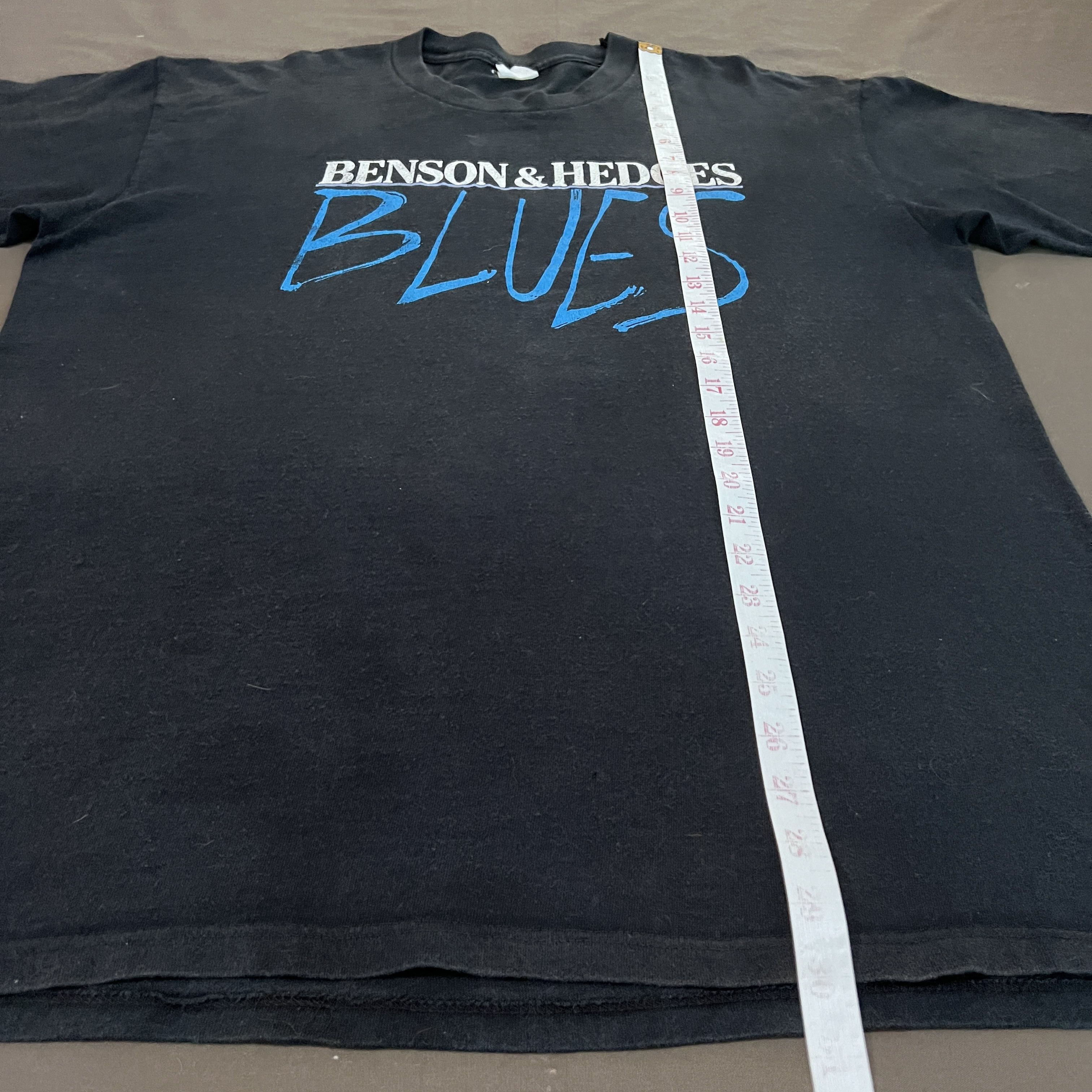 Band Tees × Vintage Vintage 90s Benson & Hedges Blues Promo Tee XL Faded Size US XL / EU 56 / 4 - 7 Thumbnail