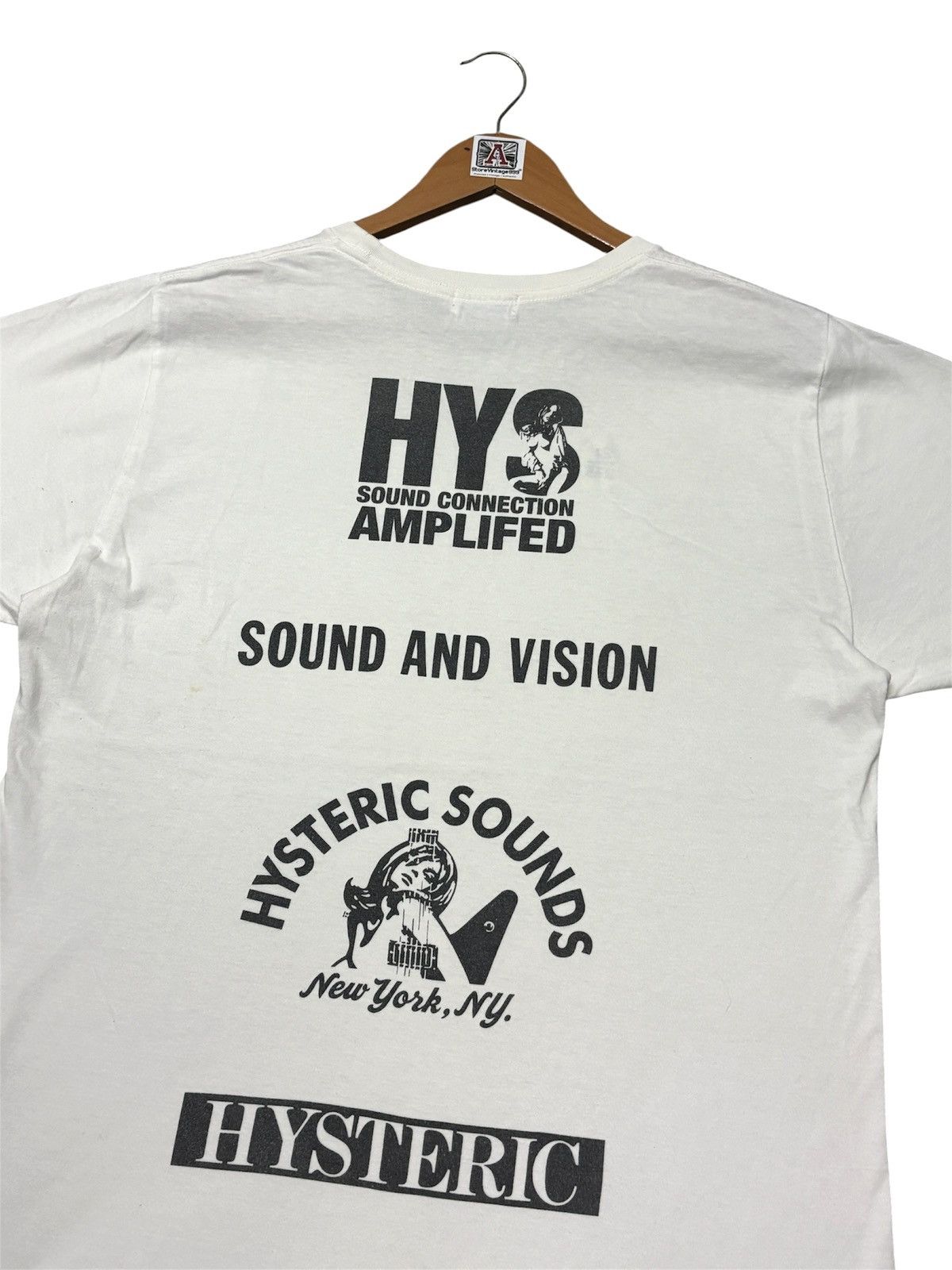 Hysteric Glamour 💸BINDING OFFER💸HYSTERIC GLAMOUR “SOUND AND VISION TEE💥 Size US M / EU 48-50 / 2 - 5 Thumbnail