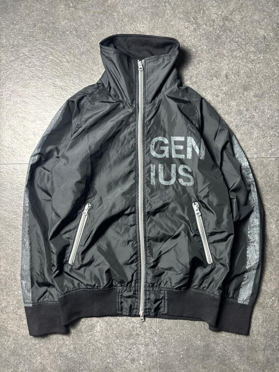 PPFM 2000s PPFM 'GENIUS' Nylon Track Jacket Size US M / EU 48-50 / 2 - 2 Thumbnail
