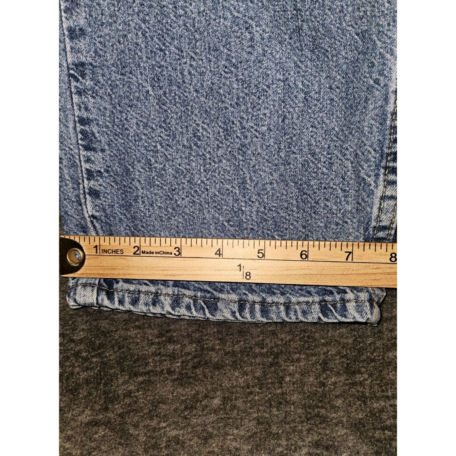 Wrangler VINTAGE Wrangler Jeans Women's 16x32 Blue 90s Cowboy USA Tapered Regular High Rise Denim 100% Cotton Size 38" / US 16 / IT 52 - 6 Thumbnail
