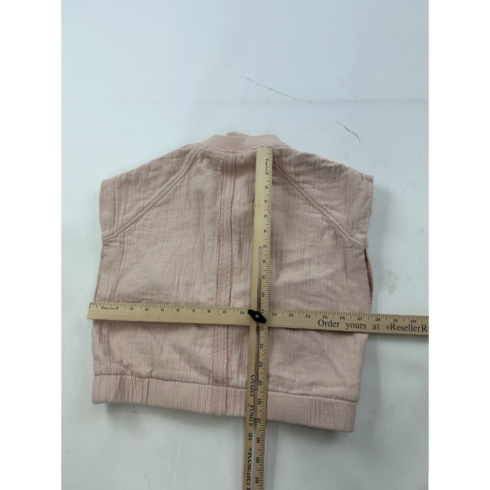 Zara Zara Jacket Womens Small Light Pink Sleeveless Full Zip Cotton Shirt Womens Small Pink Modern Artsy Outdoor Classic 90s Retro Jacket Ladies Women Size S / US 4 / IT 40 - 5 Thumbnail
