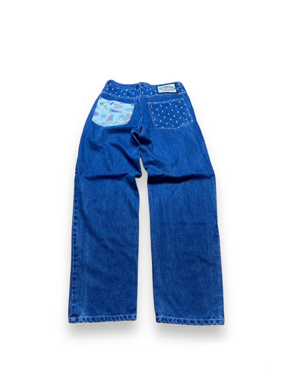 Japanese Brand Y2K MRG Blue Baggy Jeans | Grailed