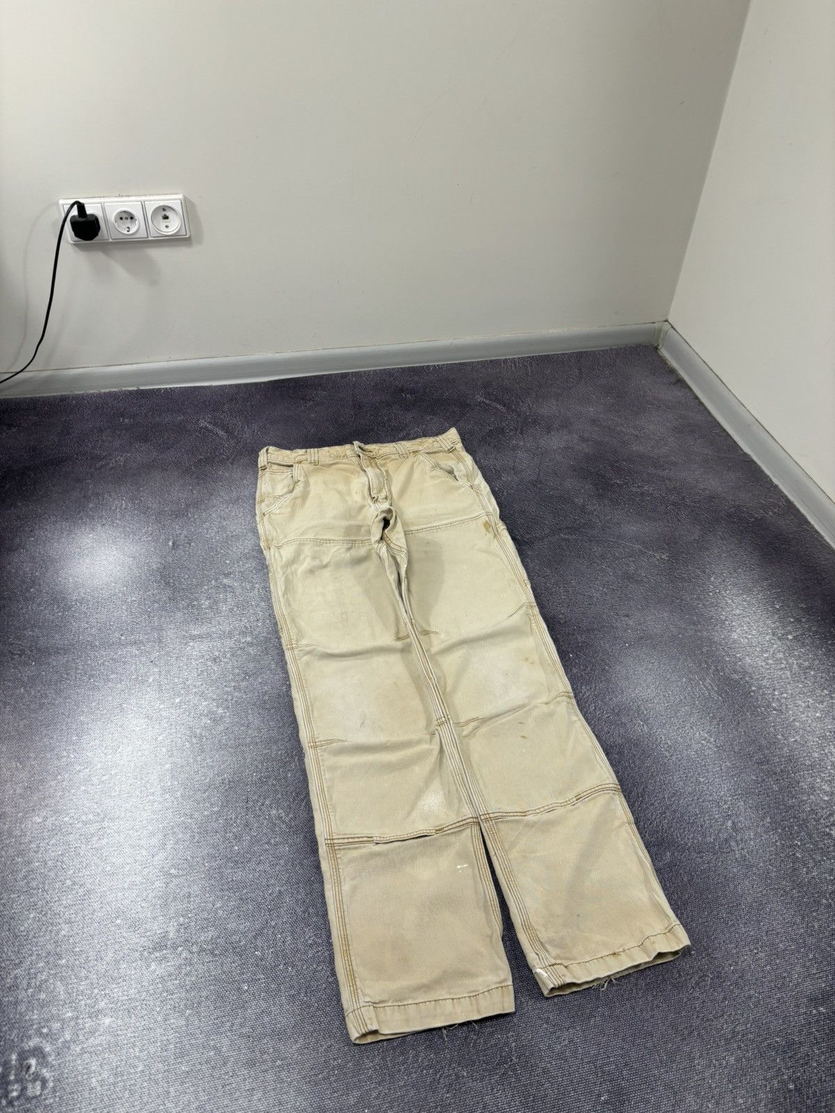 Carhartt Vintage Carhartt Double Knee Workwear Faded Utility Pants Size US 32 / EU 48 - 3 Thumbnail