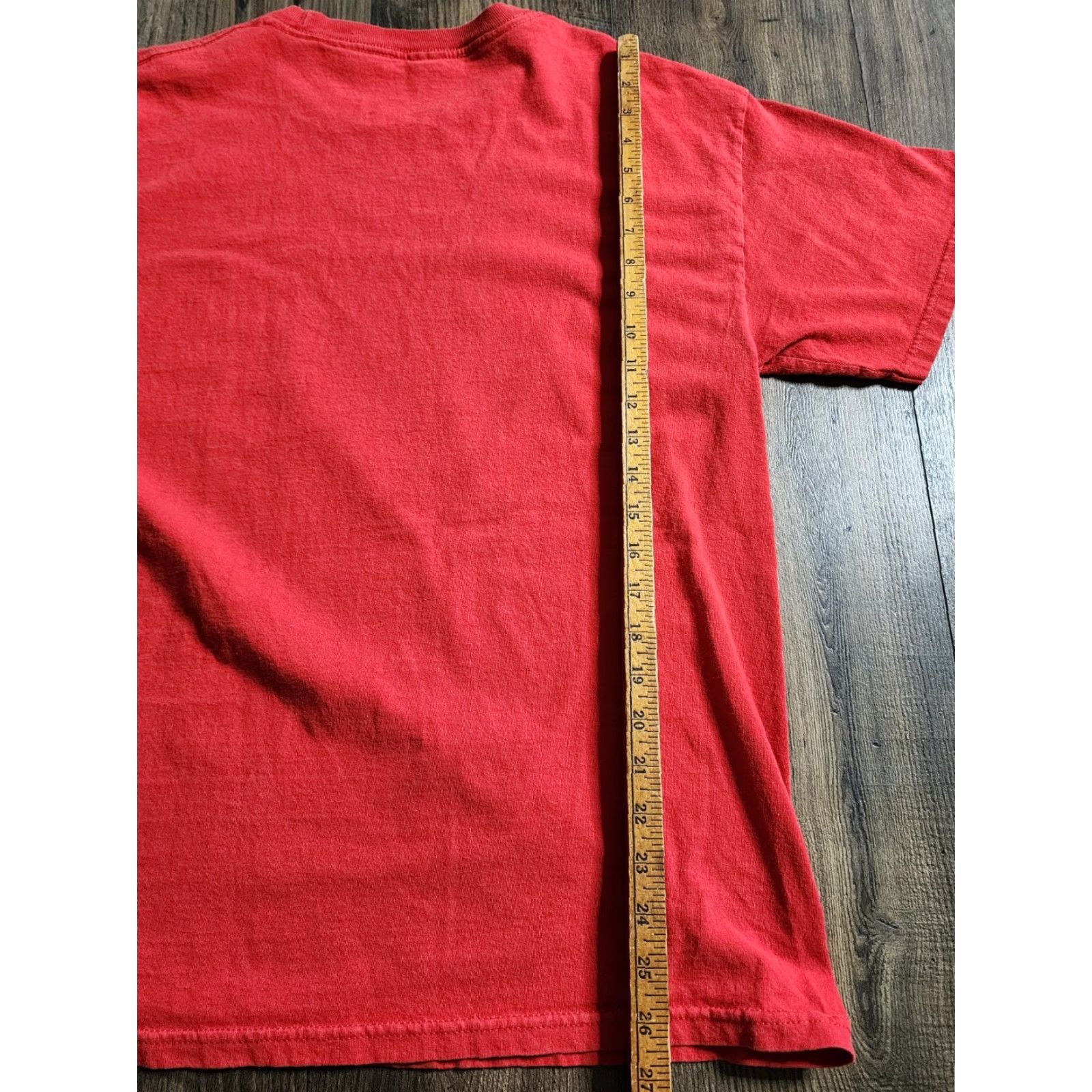 Logo 7 Vintage Famous Stars & Straps T Shirt Logo Camo Distressed Mens M Red Short Sleeve Crew Neck Shirt Size US M / EU 48-50 / 2 - 2 Thumbnail