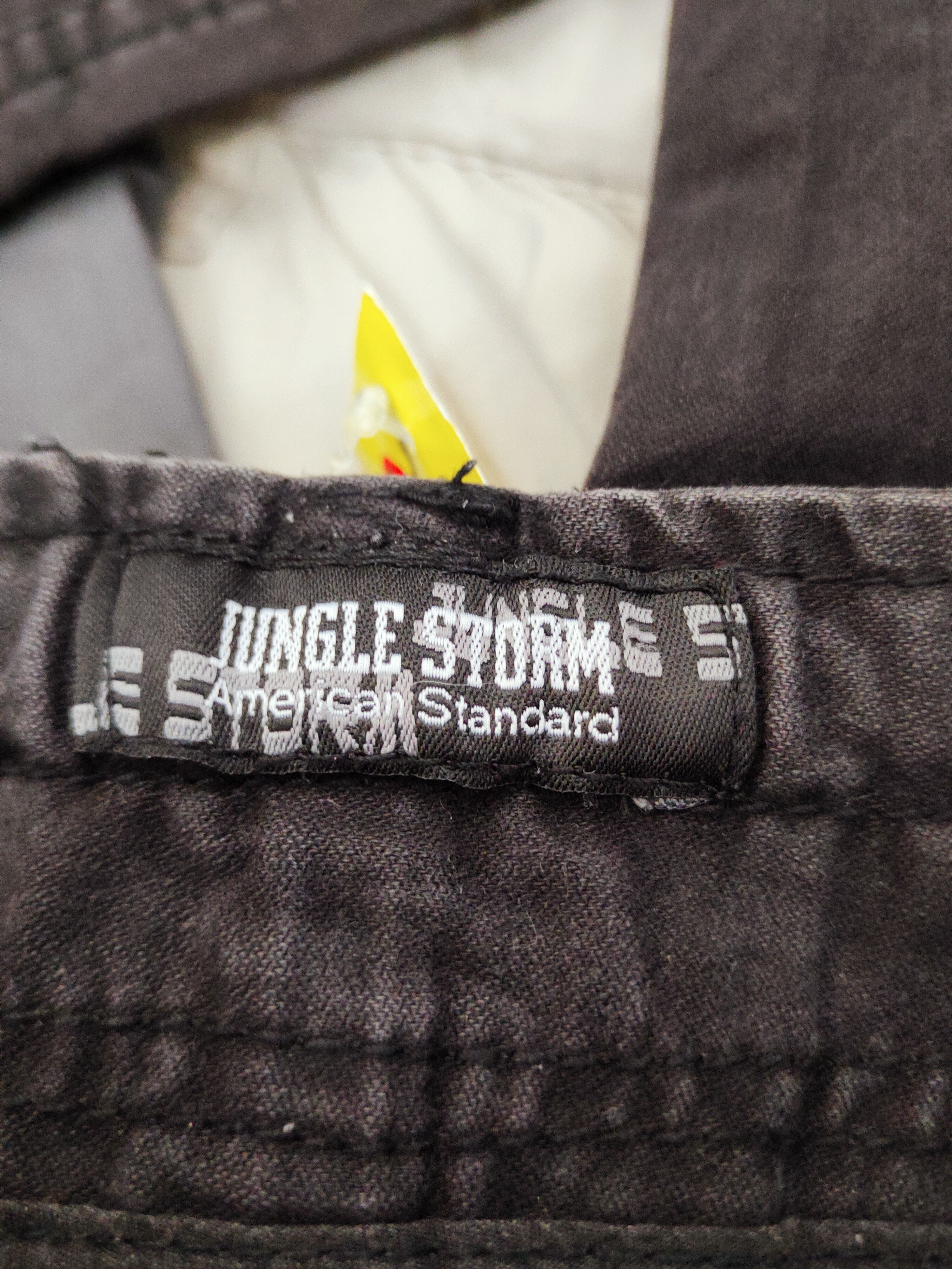 Japanese Brand Jungle Storm Black Multipocket Tactical Cargo Pants #W289 Size US 30 / EU 46 - 14 Thumbnail
