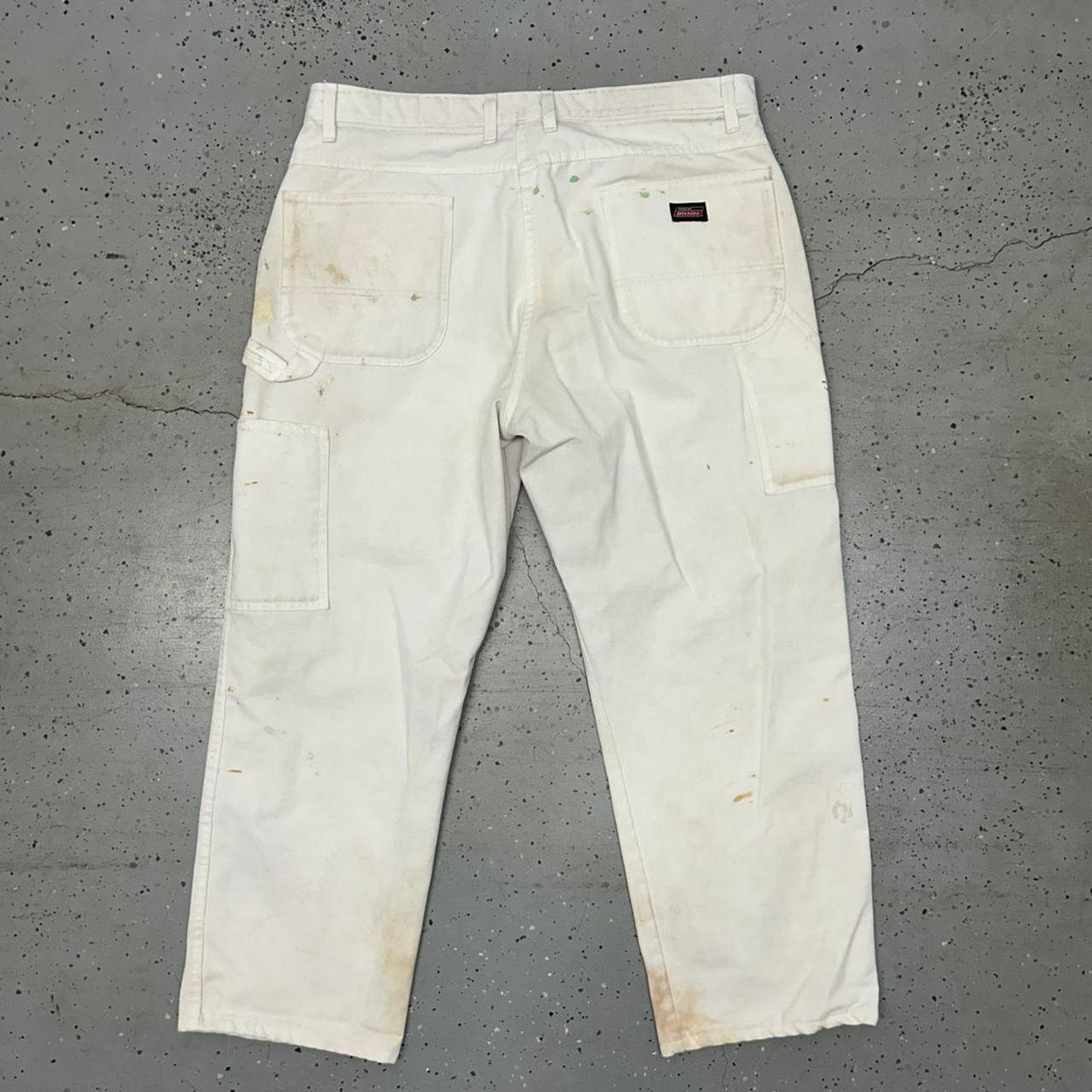 Dickies Y2K Dickies White painters carpenter pants Size US 40 / EU 56 - 7 Thumbnail