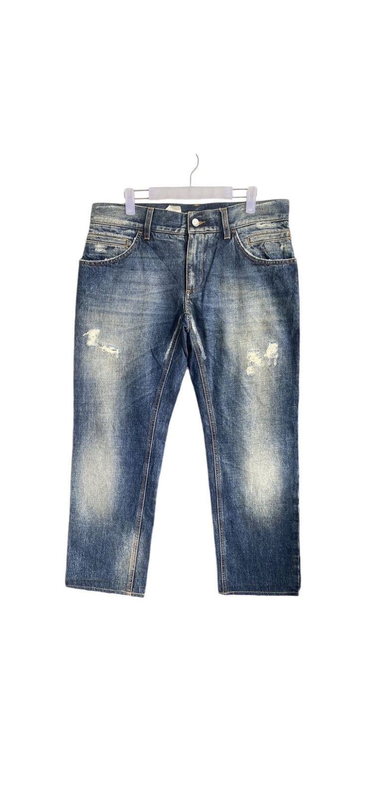 Dolce & Gabbana Vintage Dolce & Cabbana Distressed Jeans Size US 34 / EU 50 - 1 Thumbnail