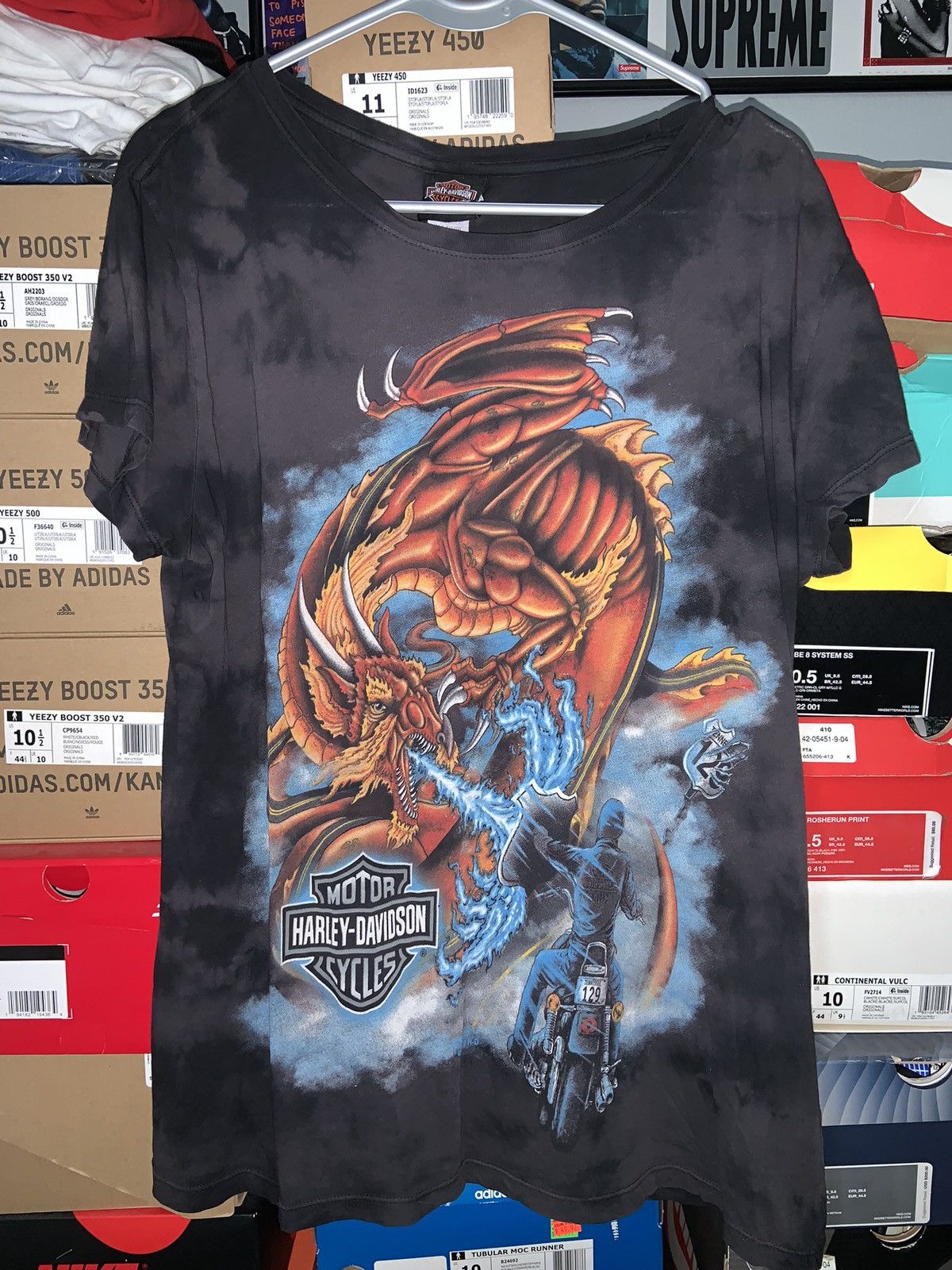 Harley Davidson Harley Davidson Smoky Mountains Dragon Tee Size XL / US 12-14 / IT 48-50 - 1 Thumbnail