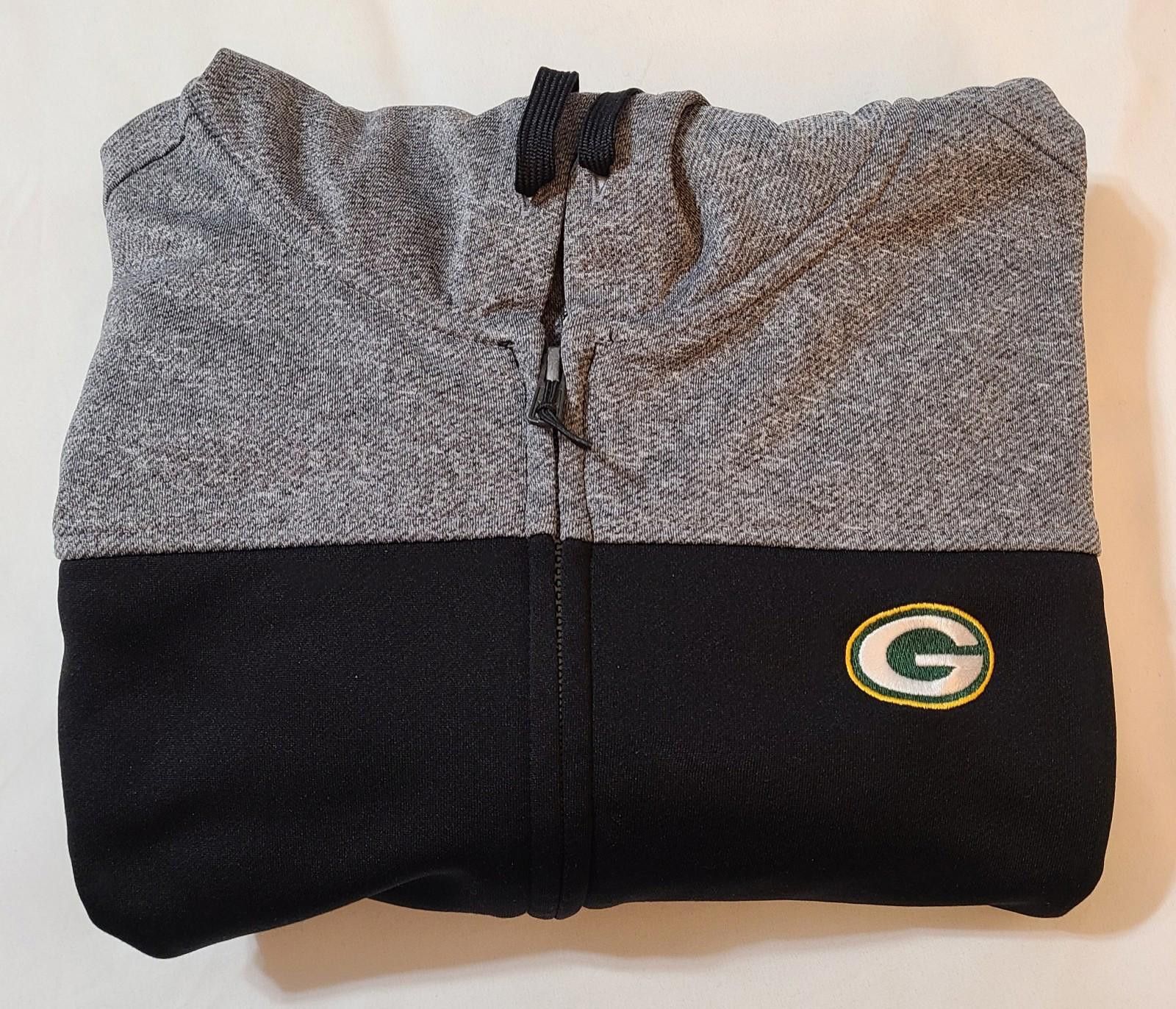 Cutter & Buck Cutter & Buck Green Bay Packers LS Hoodie Size XL Pop Fly Size ONE SIZE - 10 Thumbnail
