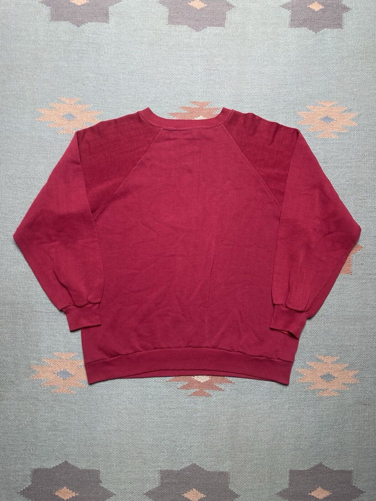 Fruit Of The Loom × Vintage 60s crewneck sweatshirt fruit of loom golden blank maroon M Size US M / EU 48-50 / 2 - 5 Thumbnail
