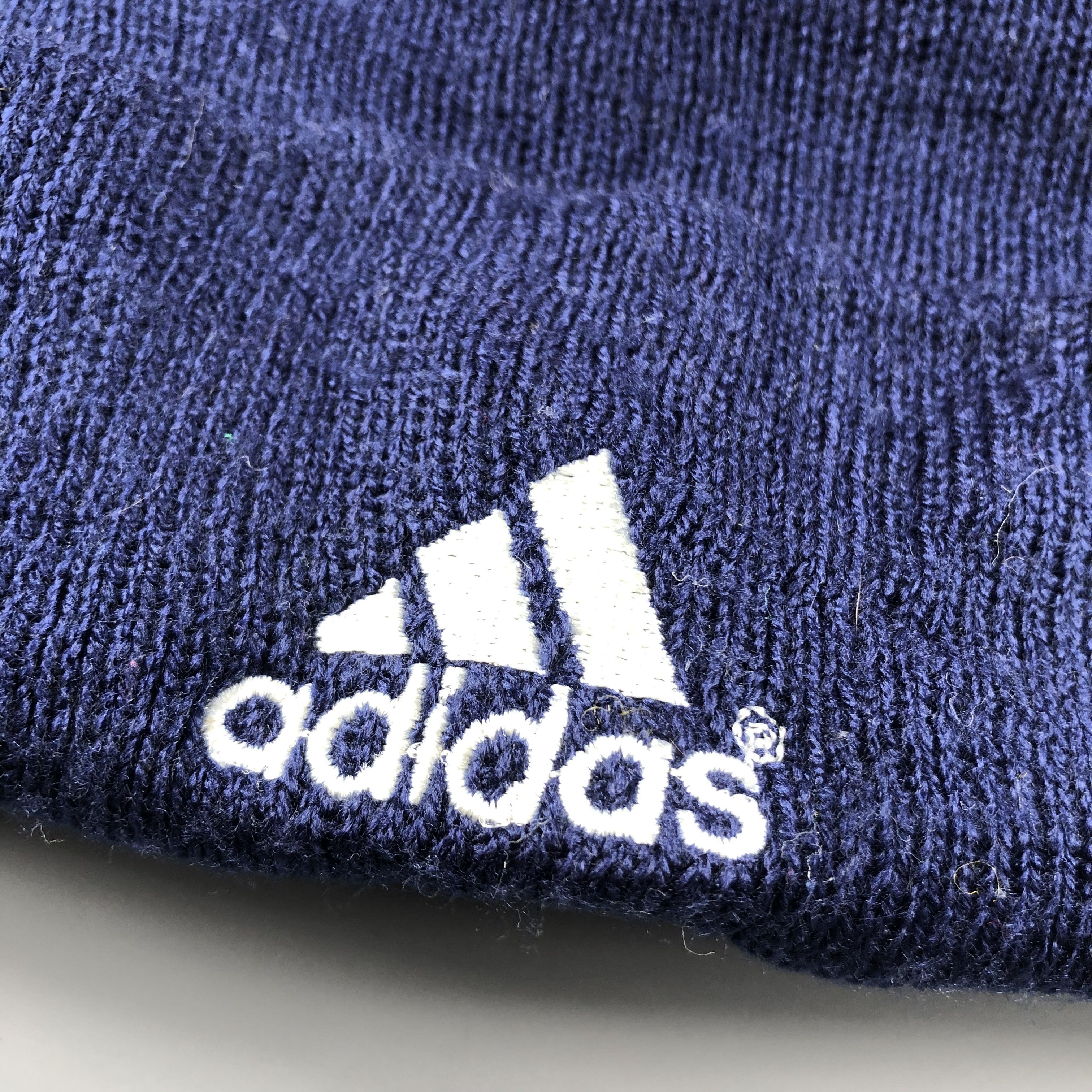 Adidas × Vintage Adidas Basic Beanie Snow Hat Snow Cap -D038 Size ONE SIZE - 5 Thumbnail