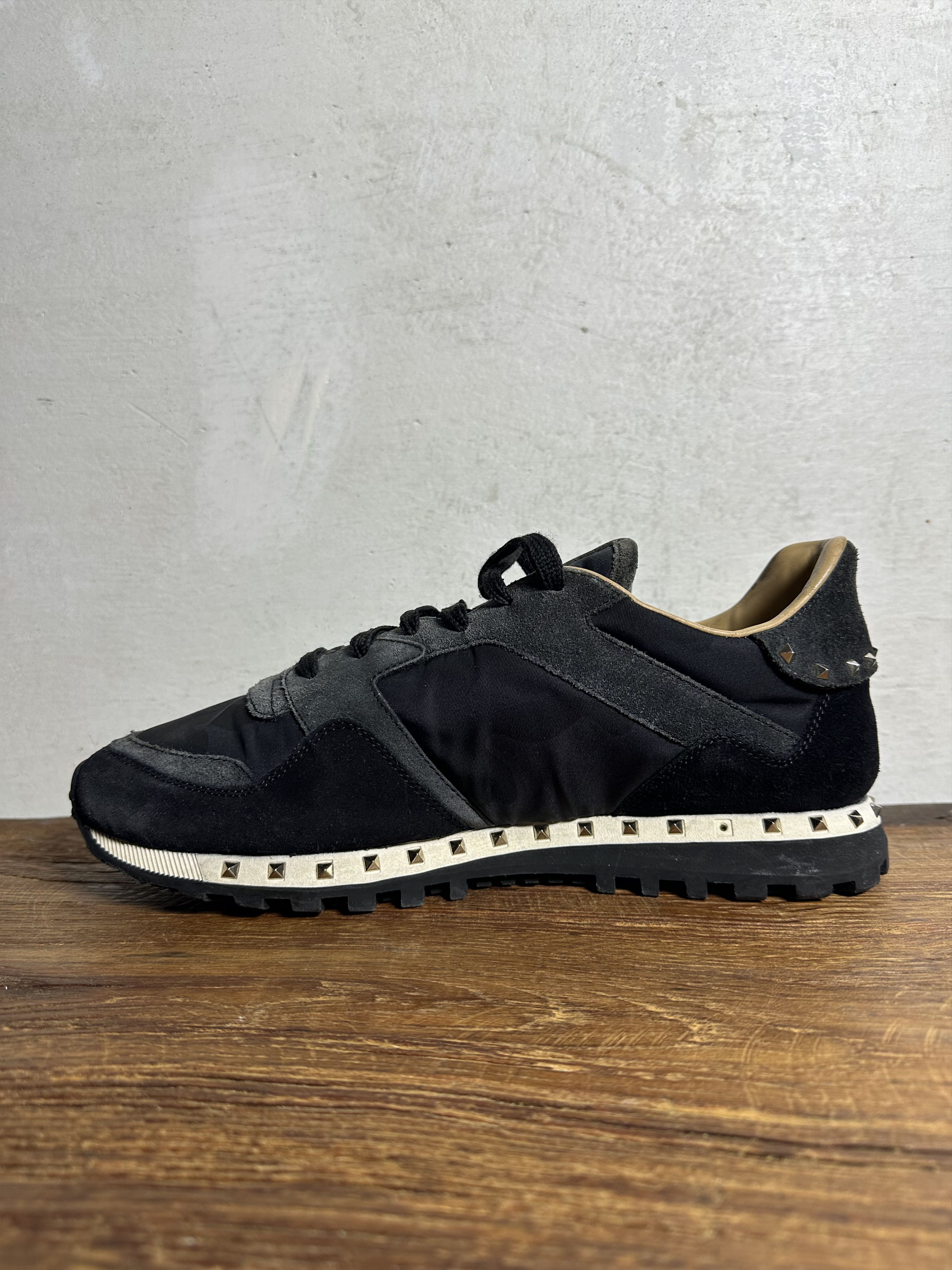 Valentino Valentino Garavani Suede-trim Soul Rockstud sneakers Size US 10 / EU 43 - 6 Thumbnail