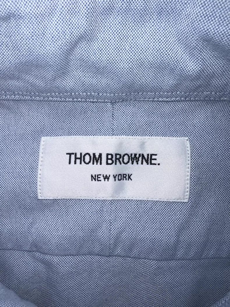 Thom Browne Thom Browne Classic color stripe large ring arm sleeve labe Size US XL / EU 56 / 4 - 4 Thumbnail