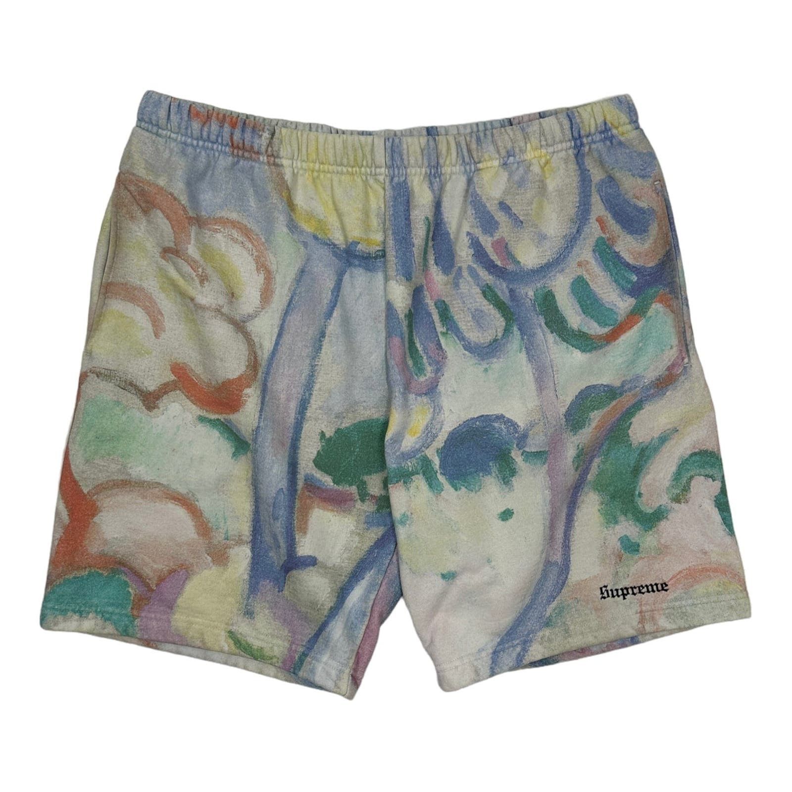 Supreme Supreme Landscape Sweatshort Multicolor Pre-Owned | Grailed