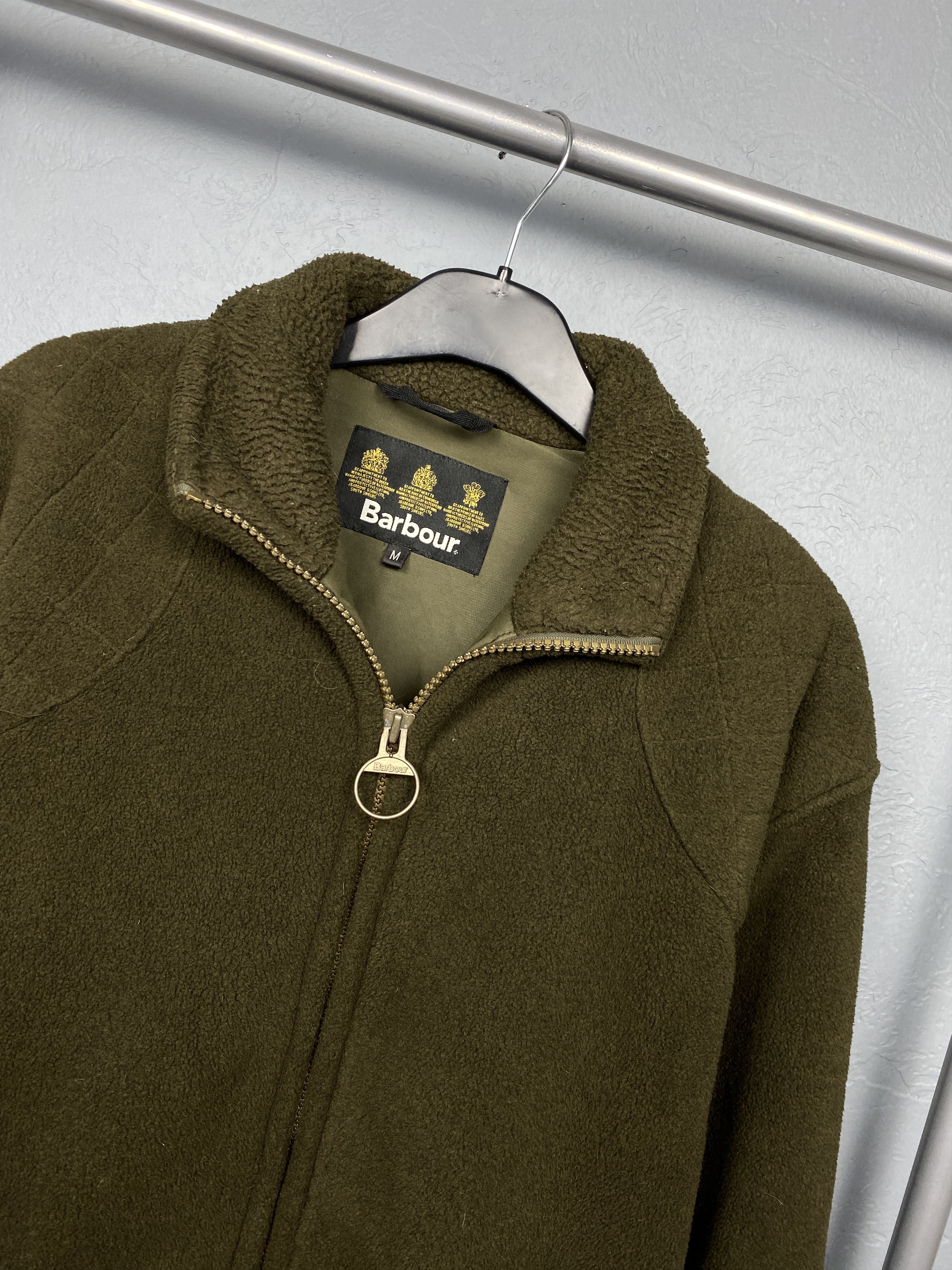 Barbour × Vintage Barbour Vintage Mens Dunmoor Fleece Jacket Size US M / EU 48-50 / 2 - 2 Thumbnail