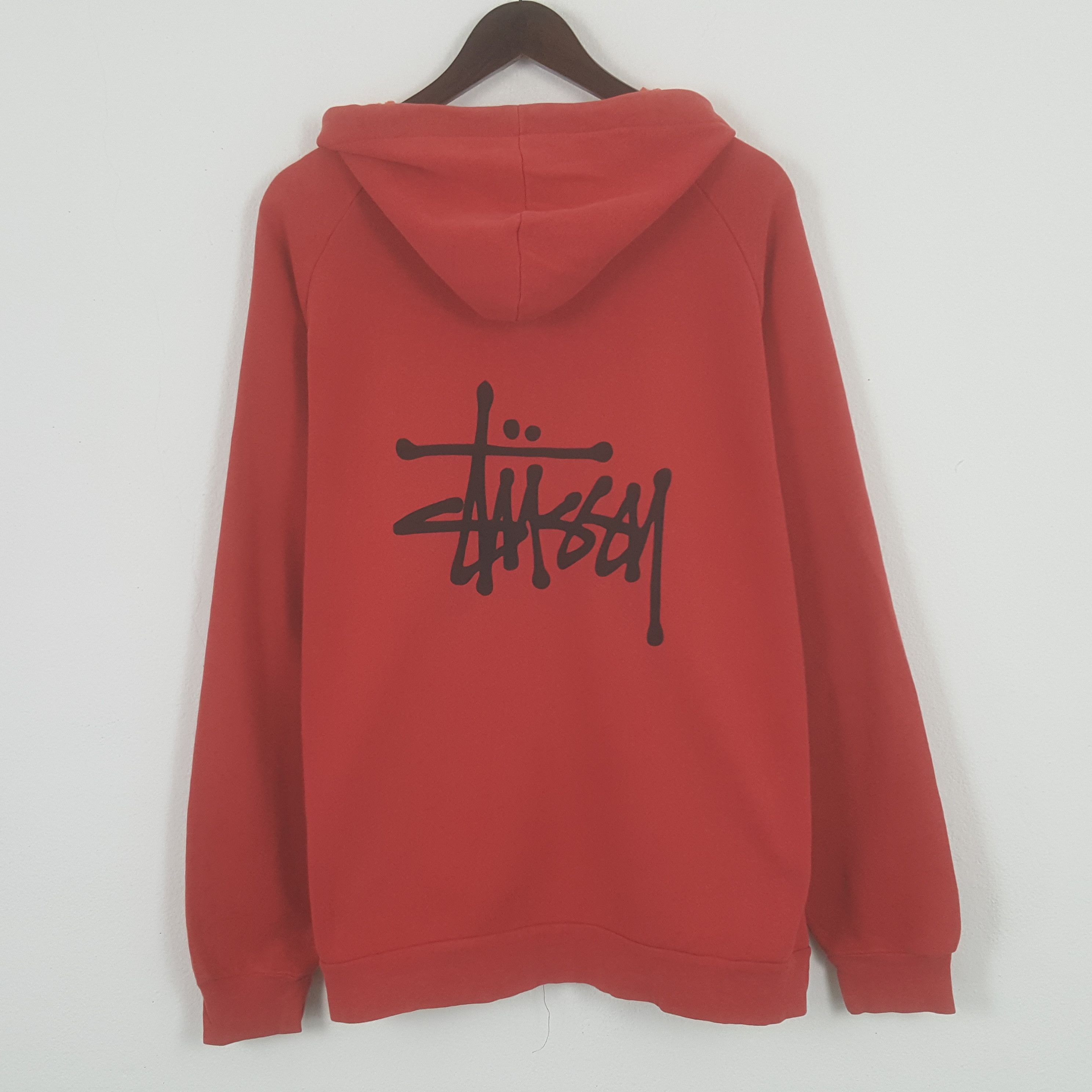 Stussy × Vintage Vintage Stussy Custom Art Zipper Jacket Hoodies Size US XL / EU 56 / 4 - 1 Thumbnail