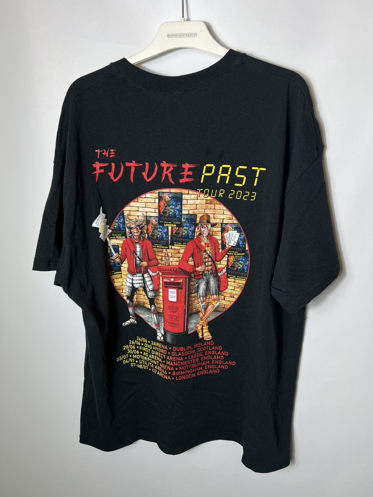 Iron Maiden Vintage music band rock Iron Maiden Future Past Tour Tee Size US XXL / EU 58 / 5 - 5 Thumbnail
