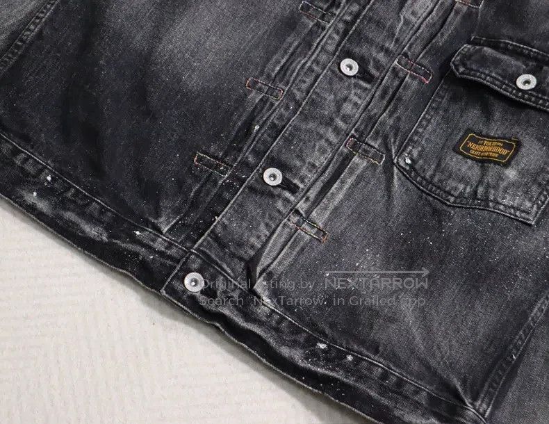 Neighborhood Neighborhood Denim Jacket, Outerwear, King of Denim, Size Size US M / EU 48-50 / 2 - 6 Thumbnail