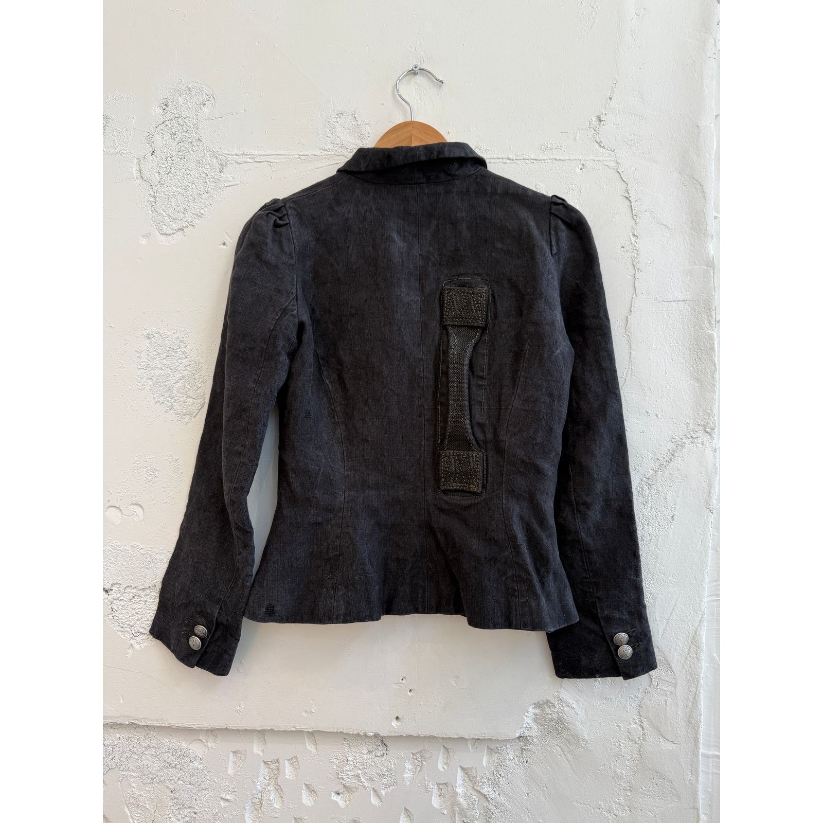 Vintage Vincent Jalbert Military Canvas Jacket Size XS / US 0-2 / IT 36-38 - 2 Thumbnail
