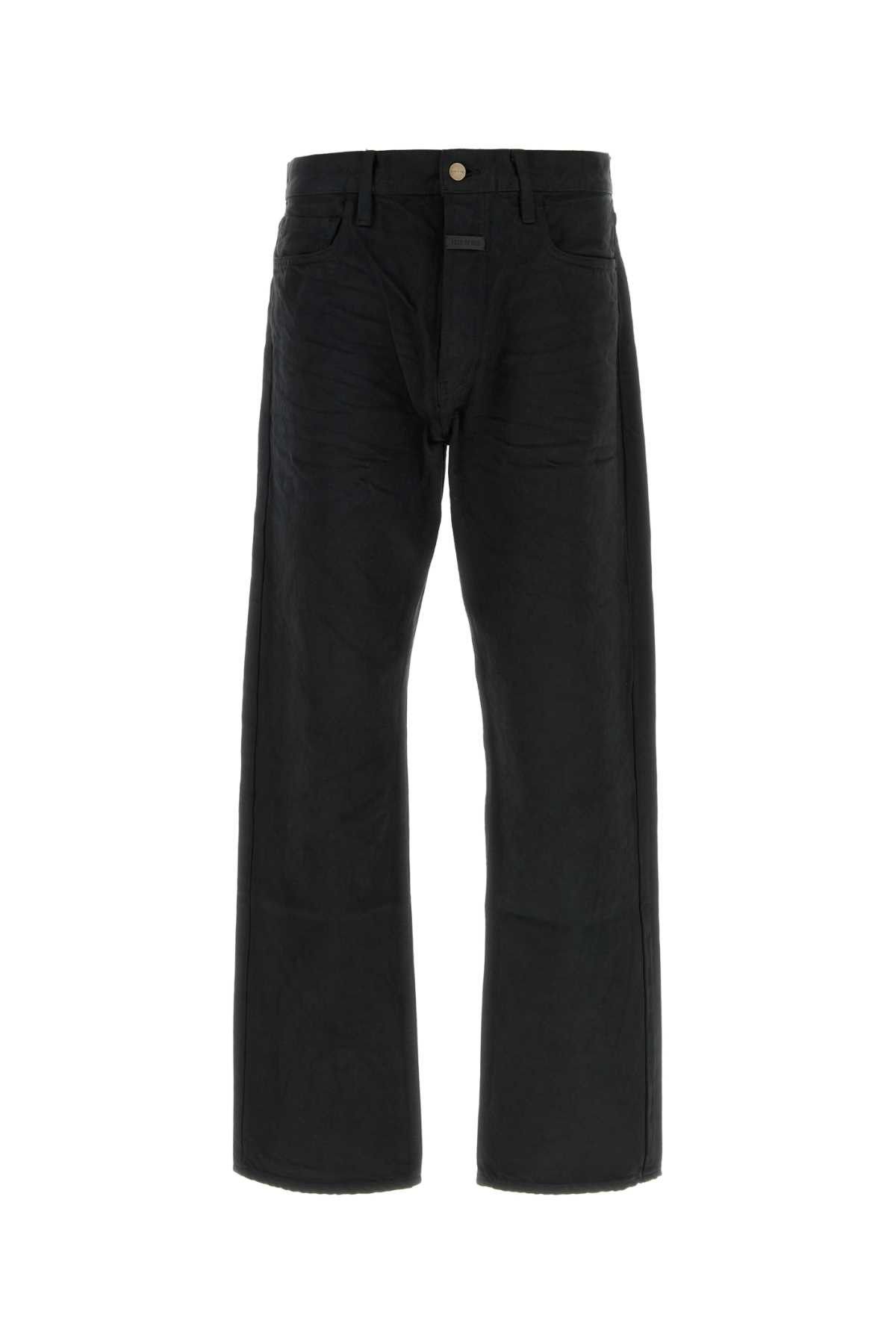 Fear of God Black Denim Jeans Size US 34 / EU 50 - 1 Thumbnail