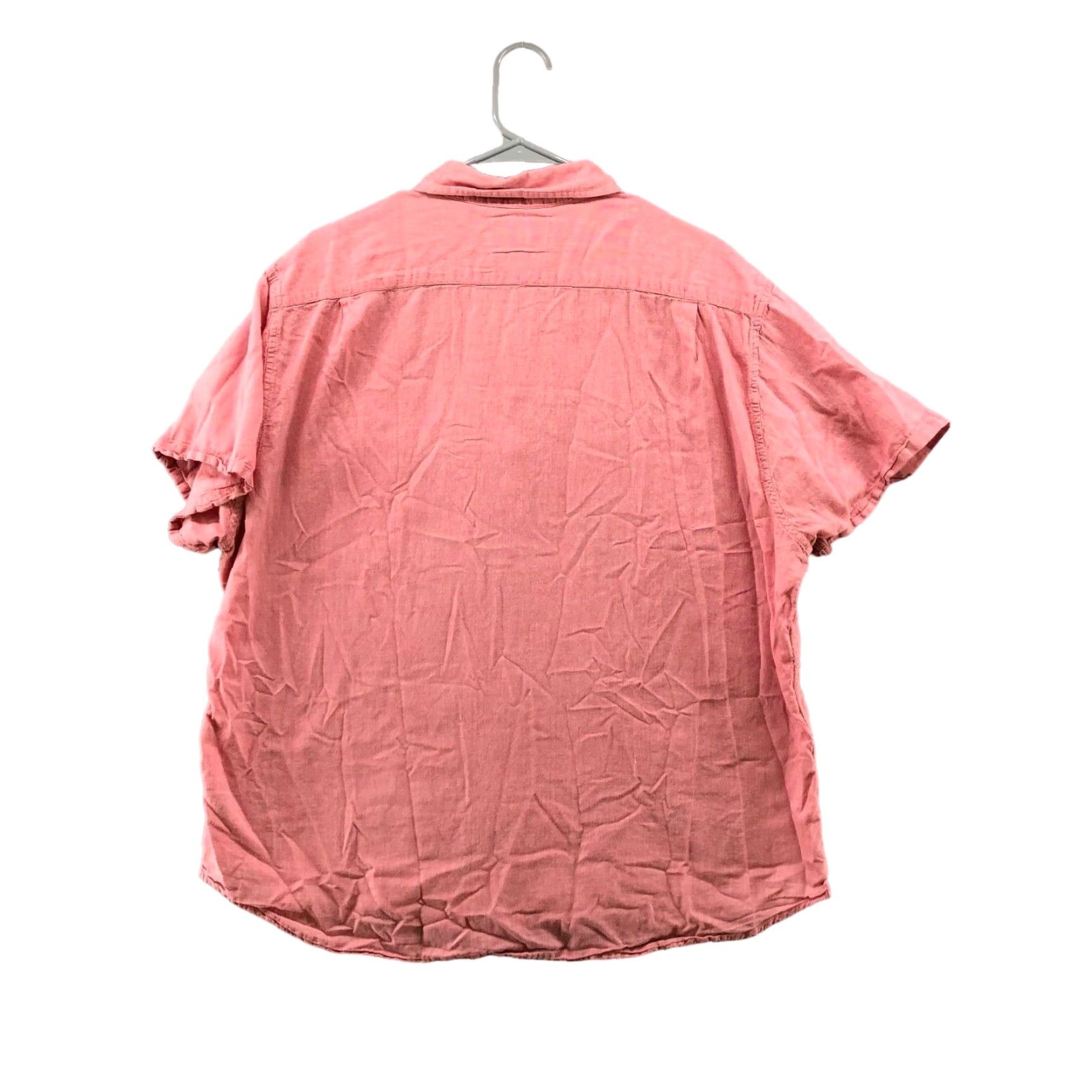 Bonobos Bonobos Shirt Pink Mens XXL Short Sleeve Button Front Pocket Polo Shirt Size US XXL / EU 58 / 5 - 2 Thumbnail