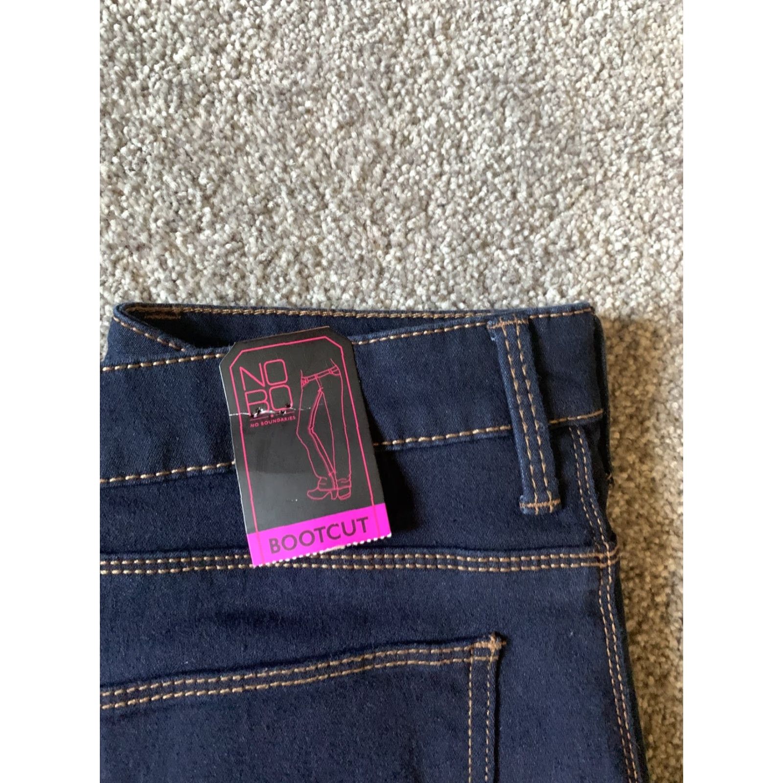 Vintage No Boundaries Jeans Jeans 9 Juniors Women Flared 30in Blue NWT Size 30" / US 8 / IT 44 - 7 Thumbnail