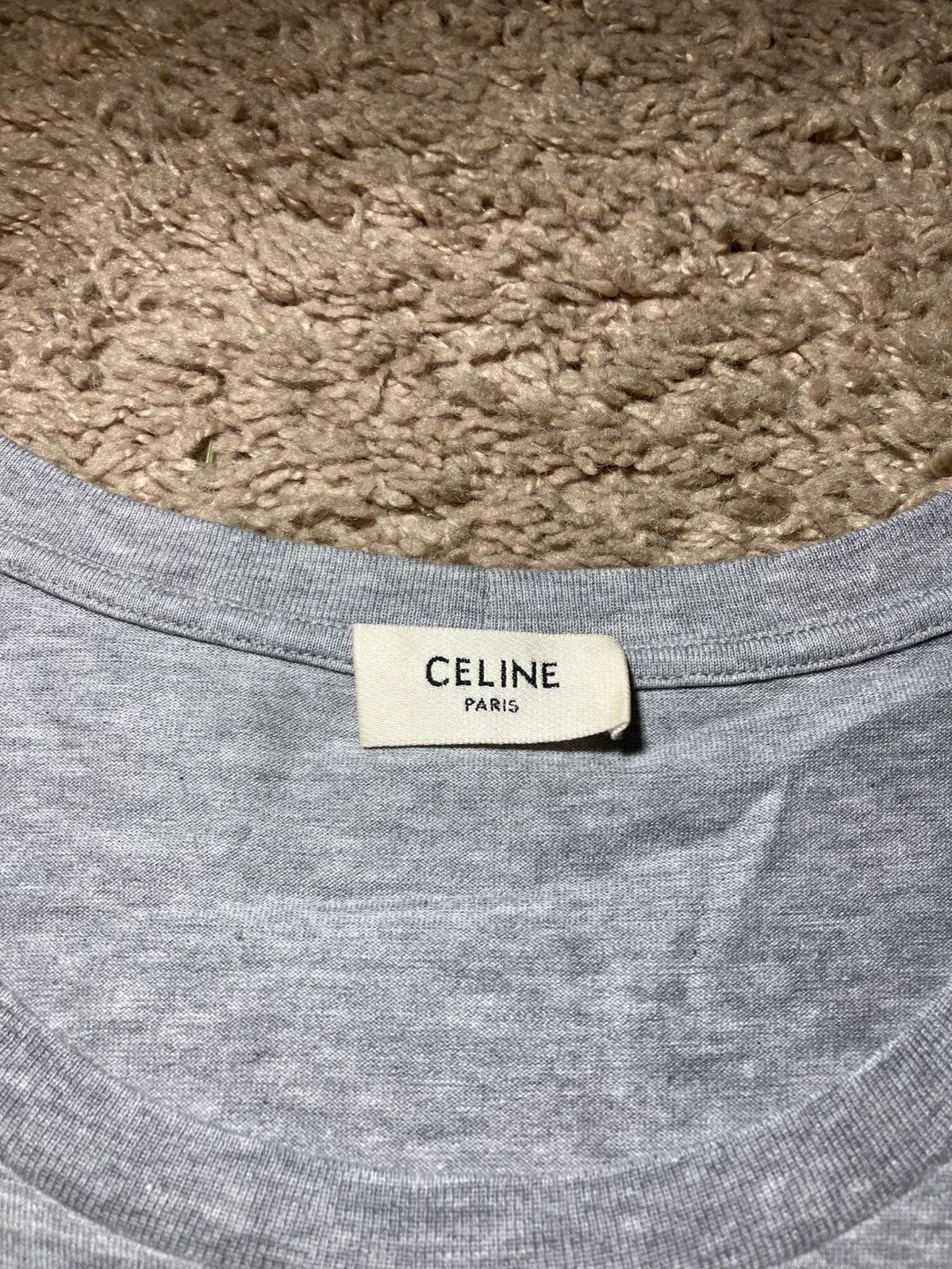 Celine SS19 Celine Geomteric Pattern Logo 2019 Runway Hedi Slimane Size US S / EU 44-46 / 1 - 3 Thumbnail