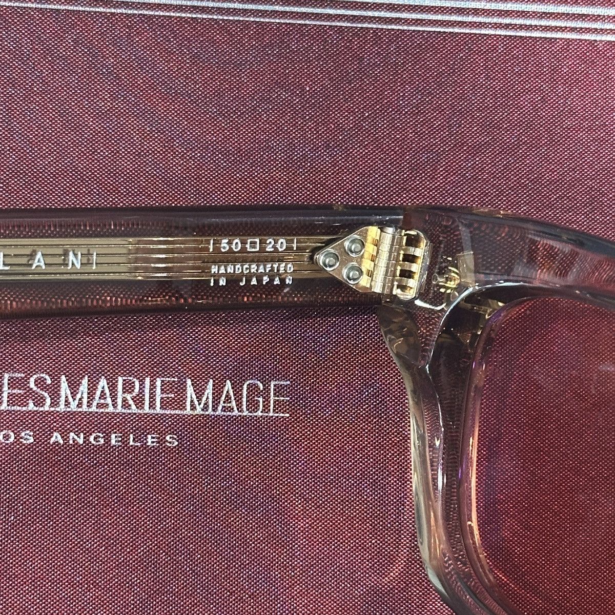 JMM DEALAN TAN SUNGLASSES