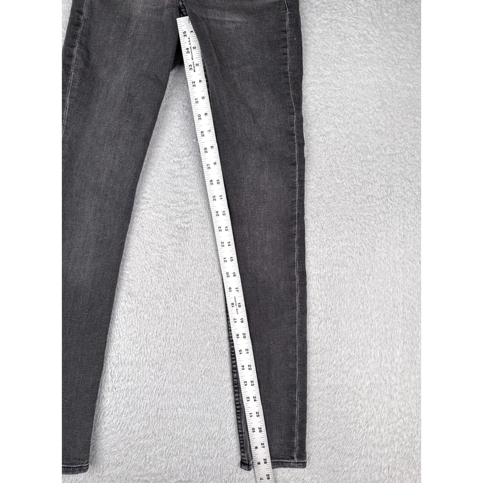 American Eagle Outfitters American Eagle Outfitters Jeans Womens 24 Black Jegging 24x27 Slim Skinny 5-Pocket Denim Cotton Blend Regular Waist Women pants Size 28" / US 6 / IT 42 - 7 Thumbnail