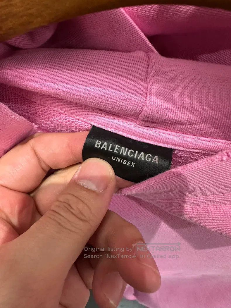 Balenciaga Balenciaga Pink hoodie Size US XS / EU 42 / 0 - 3 Thumbnail
