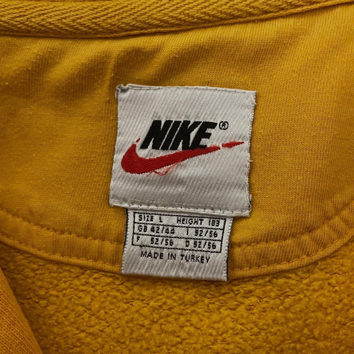 Nike Vintage 90s Nike Half Zip Sweatshirt Nike Crewneck L Size US L / EU 52-54 / 3 - 4 Thumbnail