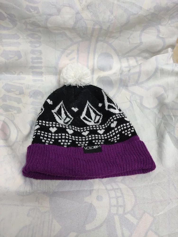 Vintage × Volcom VOLCOM VINTAGE BEANIE HAT Size ONE SIZE - 7 Thumbnail